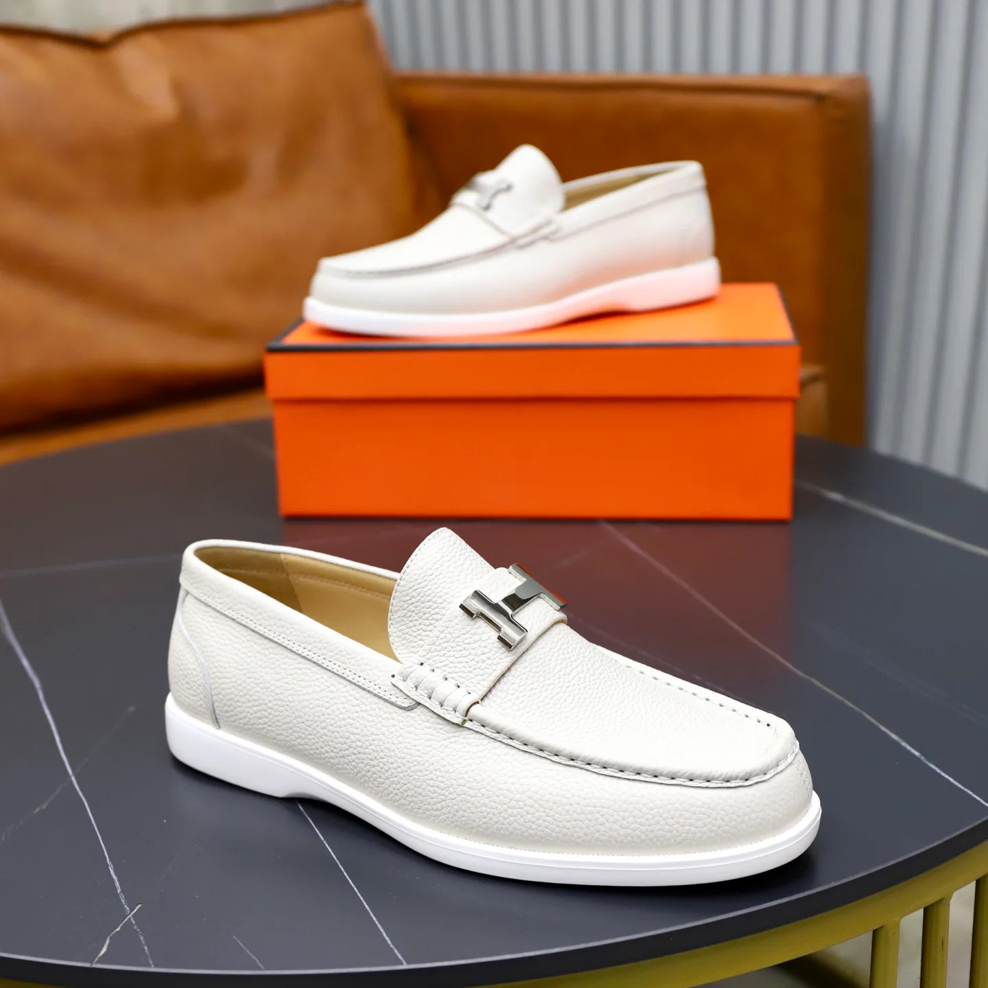 Лоферы И Туфли Мужские Hermes 18103094