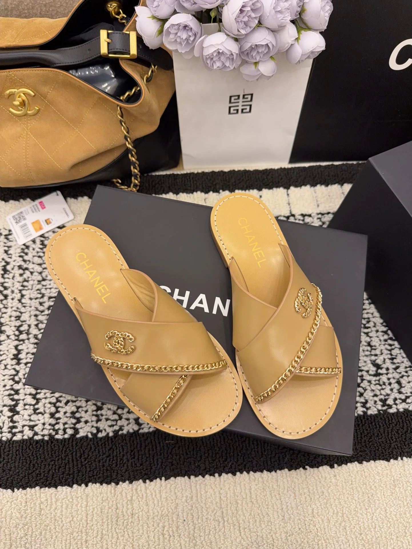 Шлепанцы Женские Chanel 804200