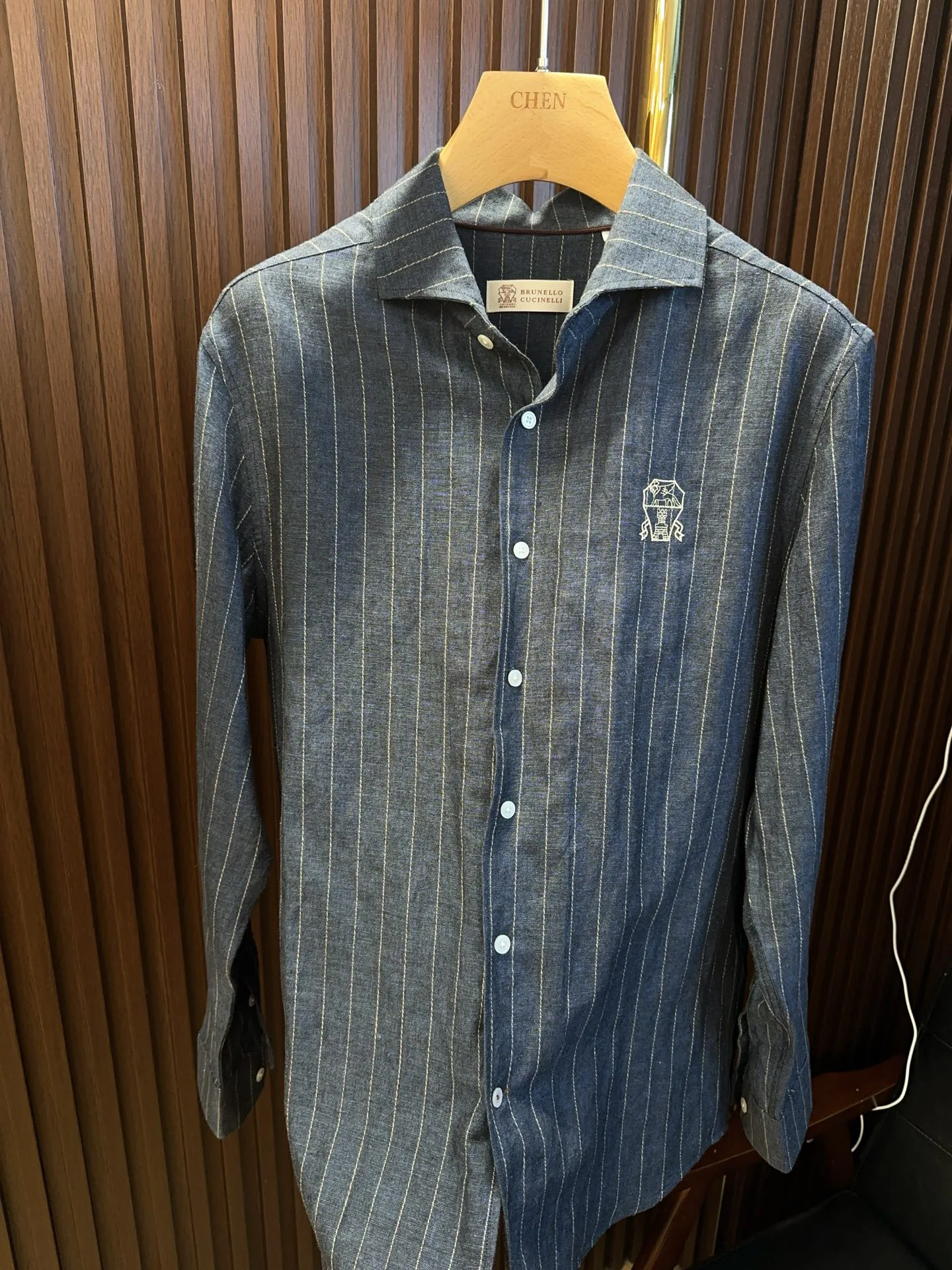 Рубашки Мужские Brunello Cucinelli 11383629