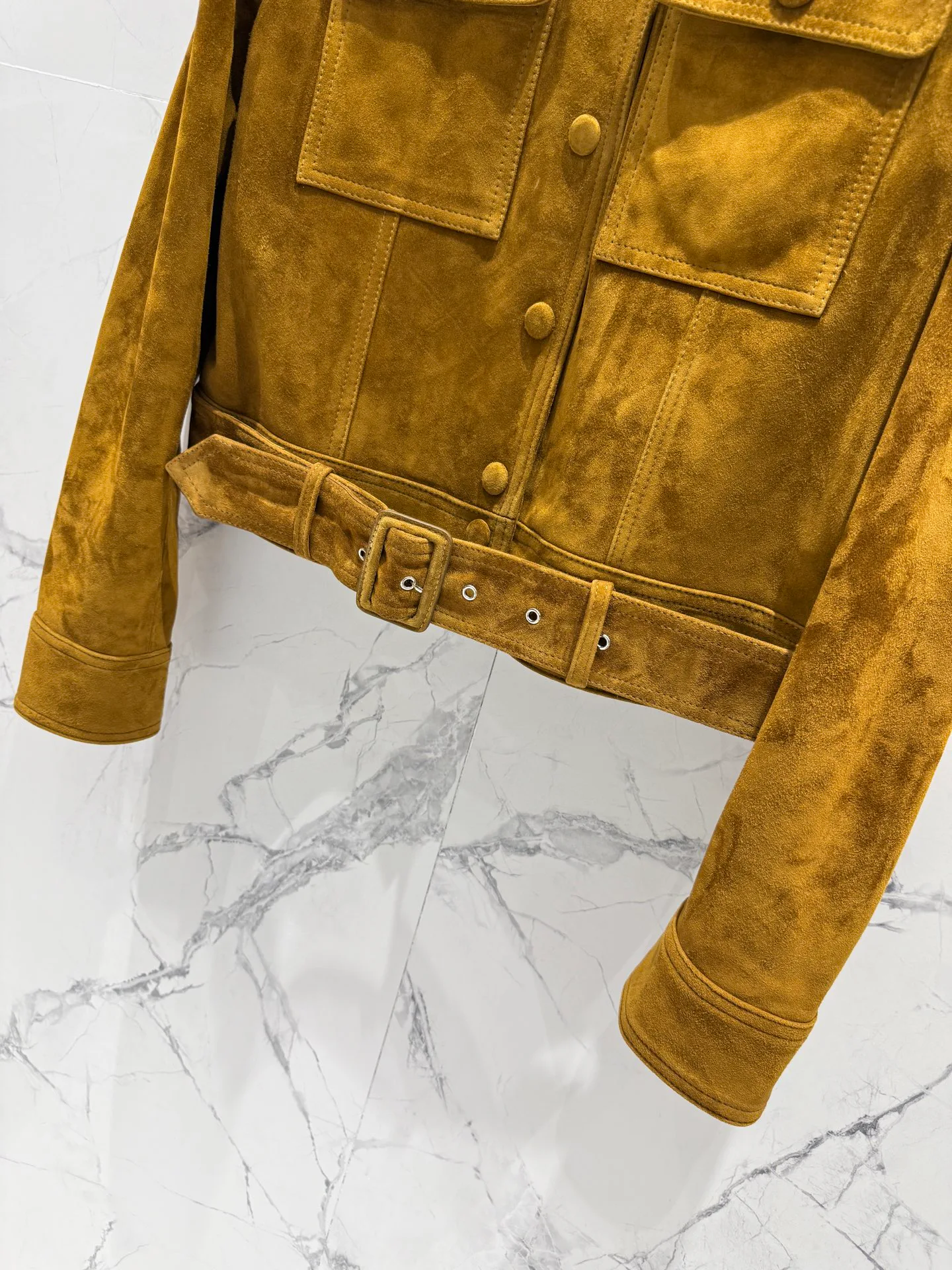 Кожаные Куртки И Дублёнки Женские Saint Laurent 10624720