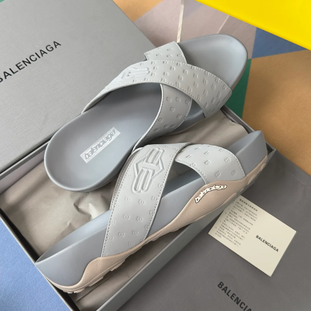 Шлепанцы Мужские Balenciaga 9875935