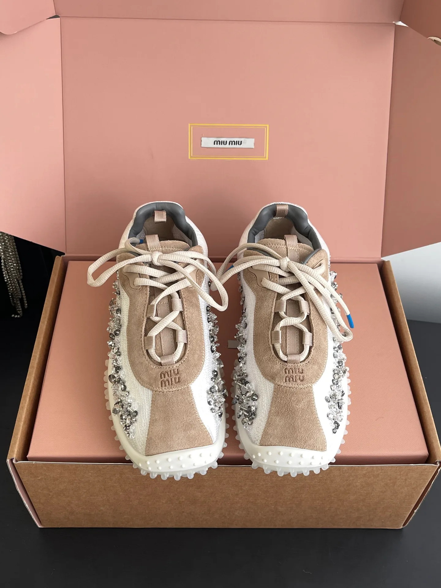 Кроссовки Женские Miu Miu 17554328