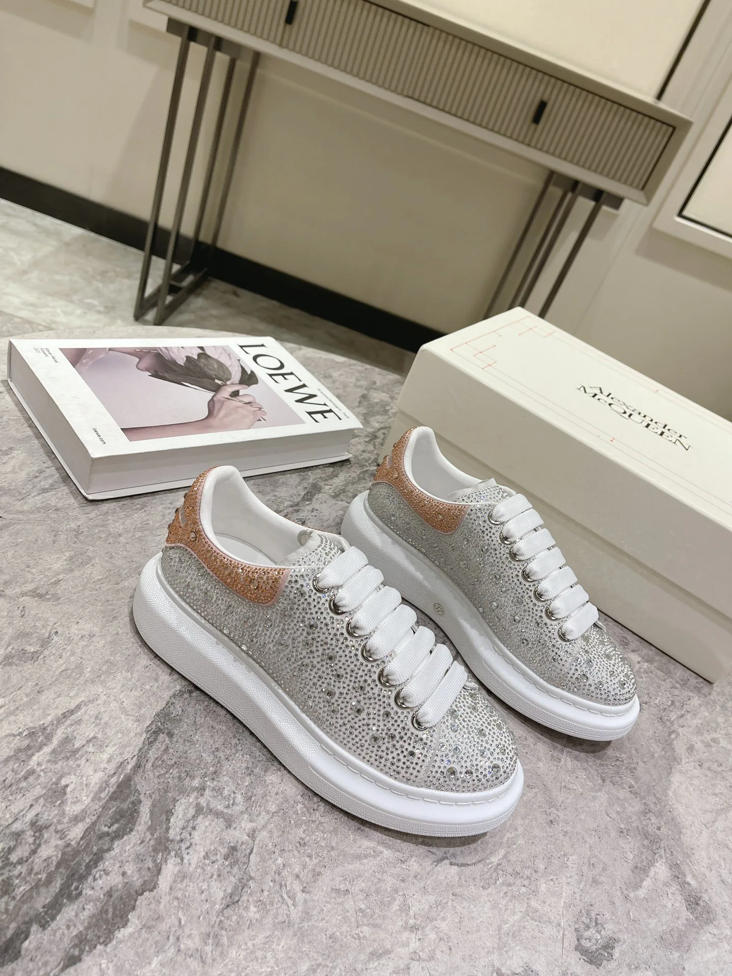Кроссовки Женские Alexander Mcqueen 3446190