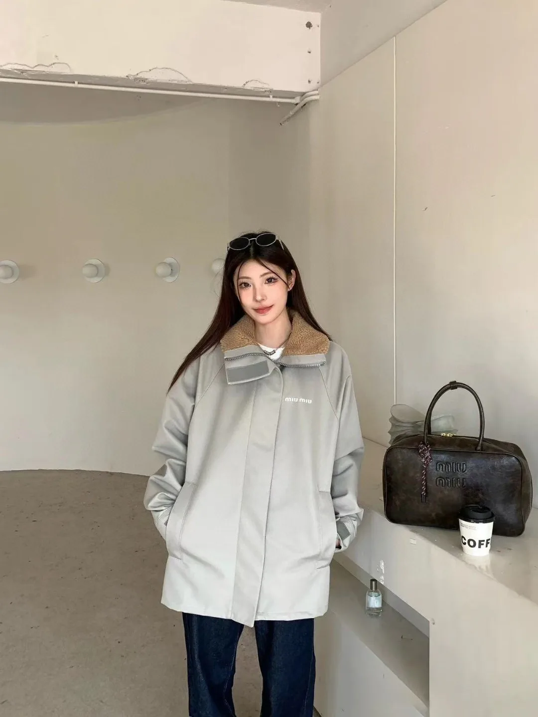 Куртки И Пуховики Женские Miu Miu 5981