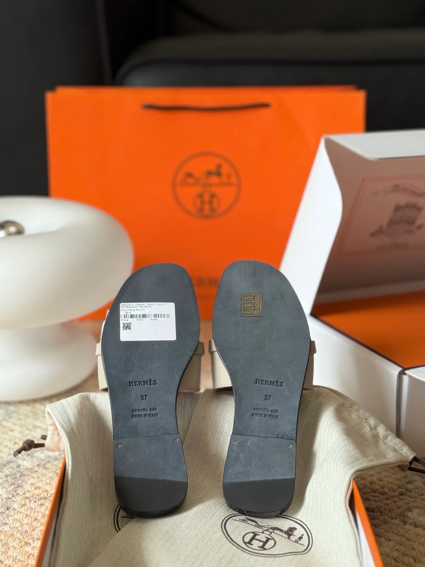 Шлепанцы Женские Hermes 14335129