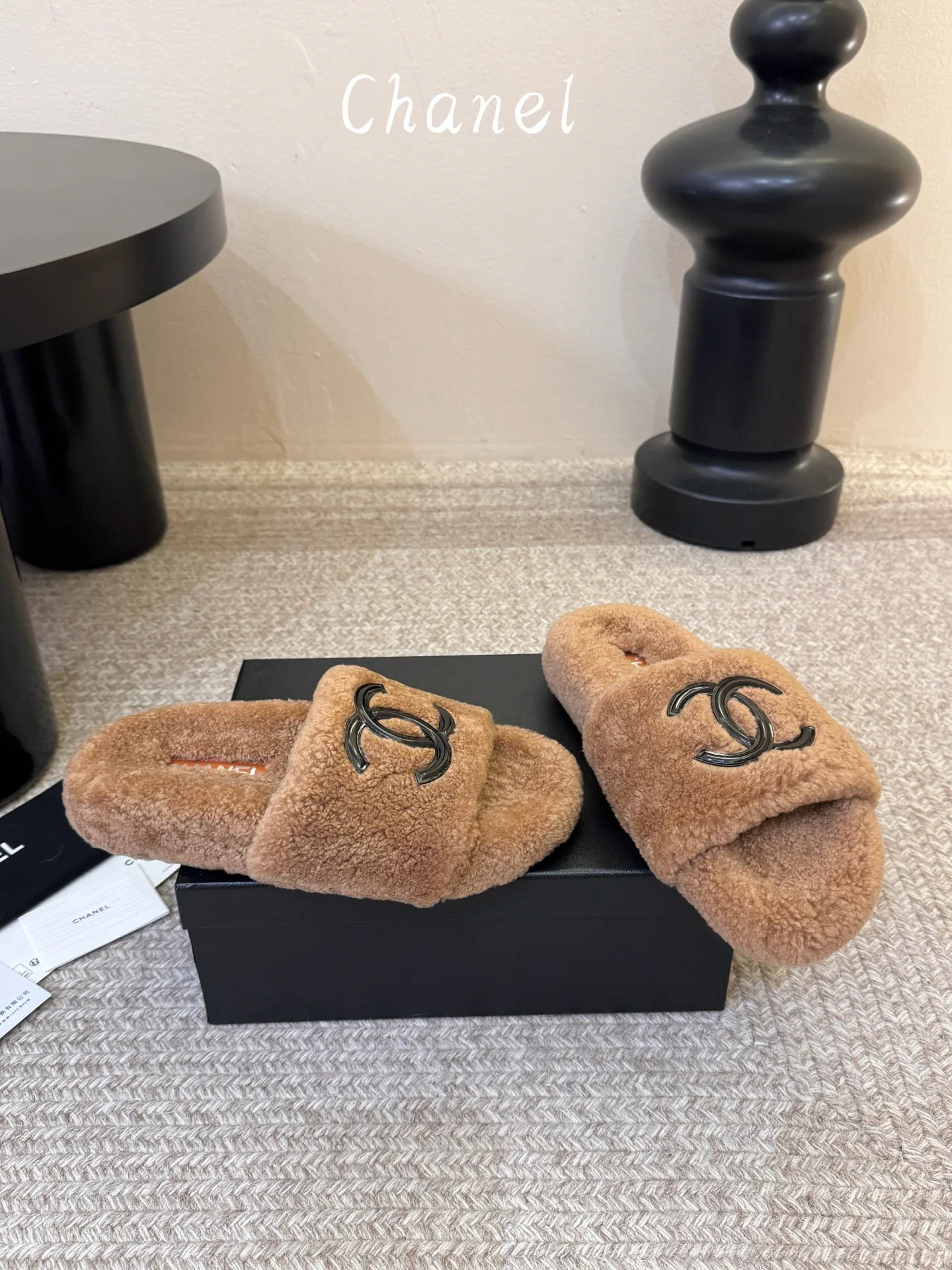 Тапочки Женские Chanel 17935001
