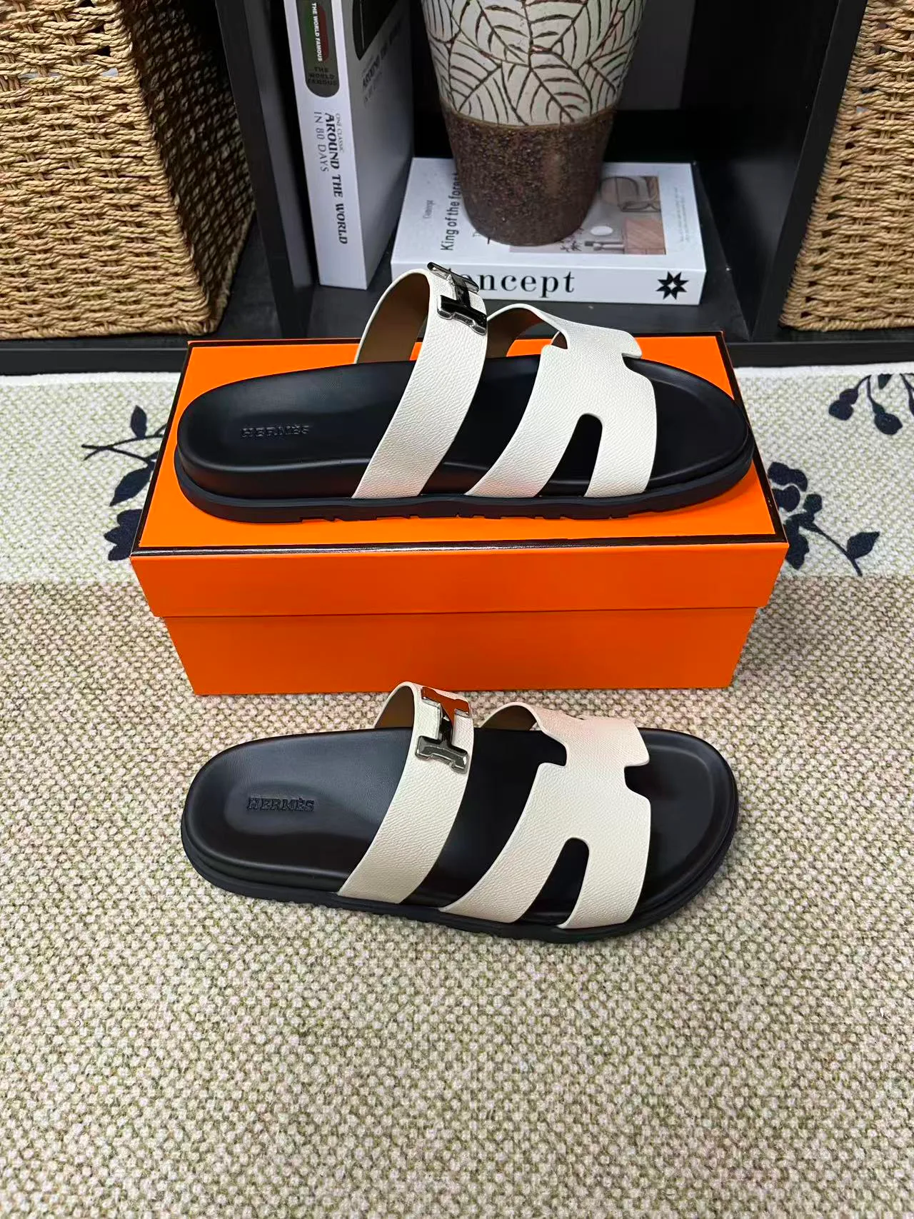 Шлепанцы Женские Hermes 991608