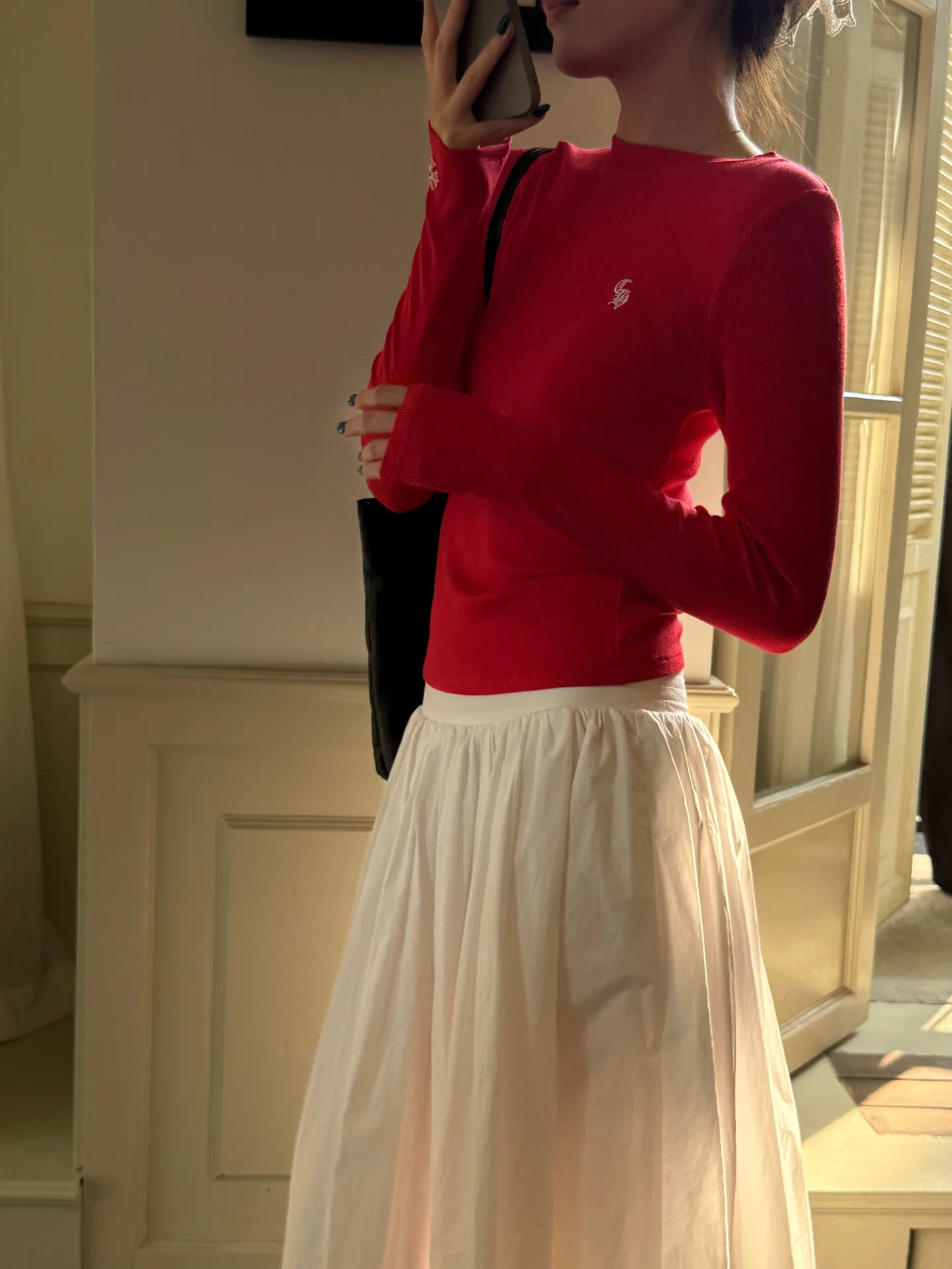 Лонгсливы Женские Chrome Hearts 28803