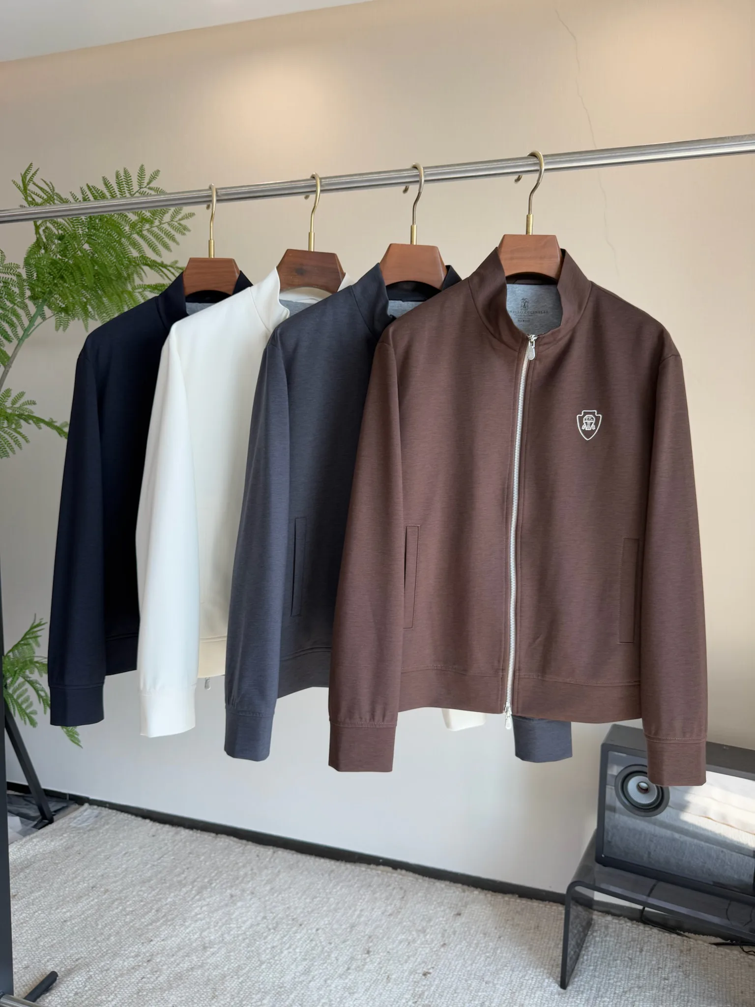 Куртки И Пуховики Мужские Brunello Cucinelli 11490983