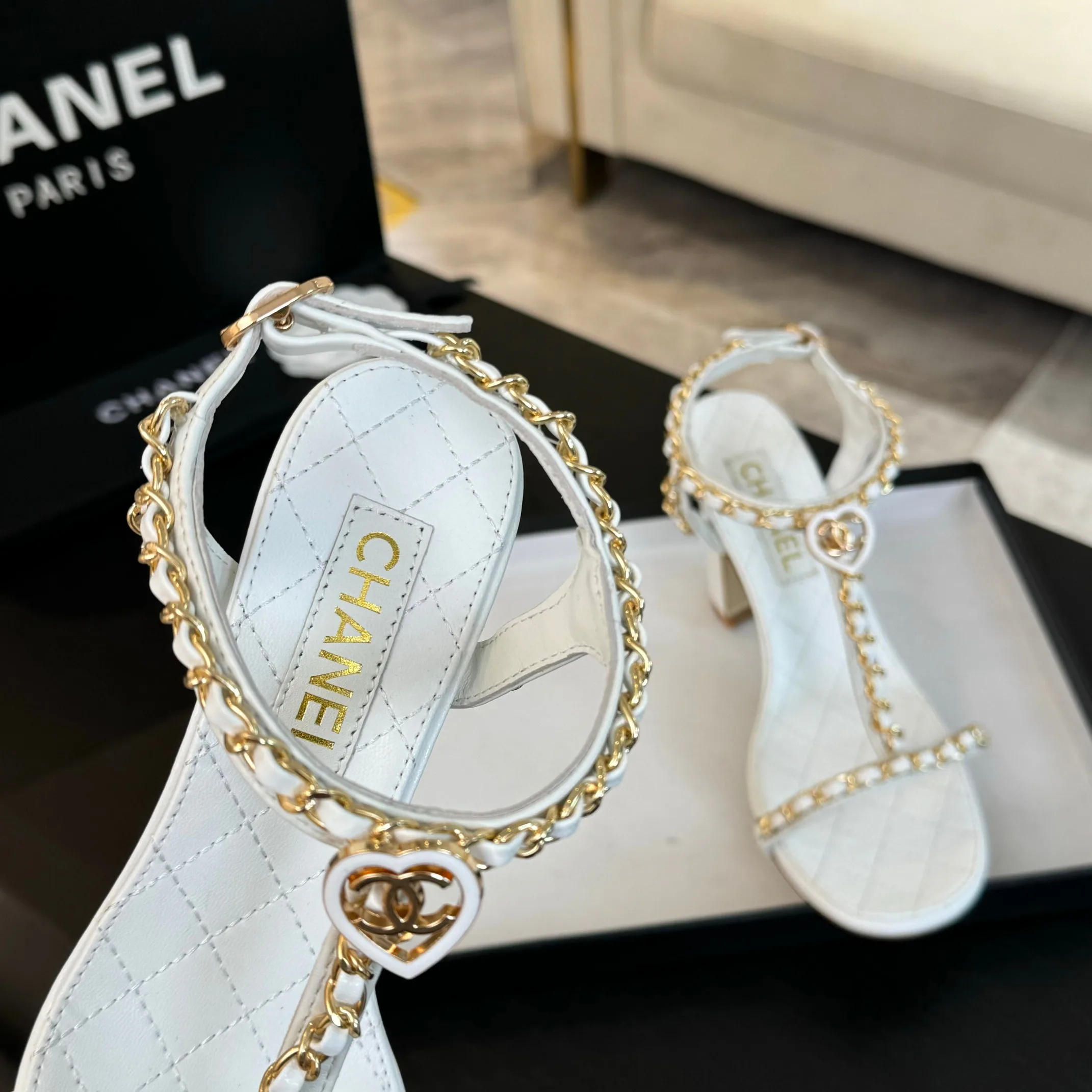 Босоножки Женские Chanel 11414408