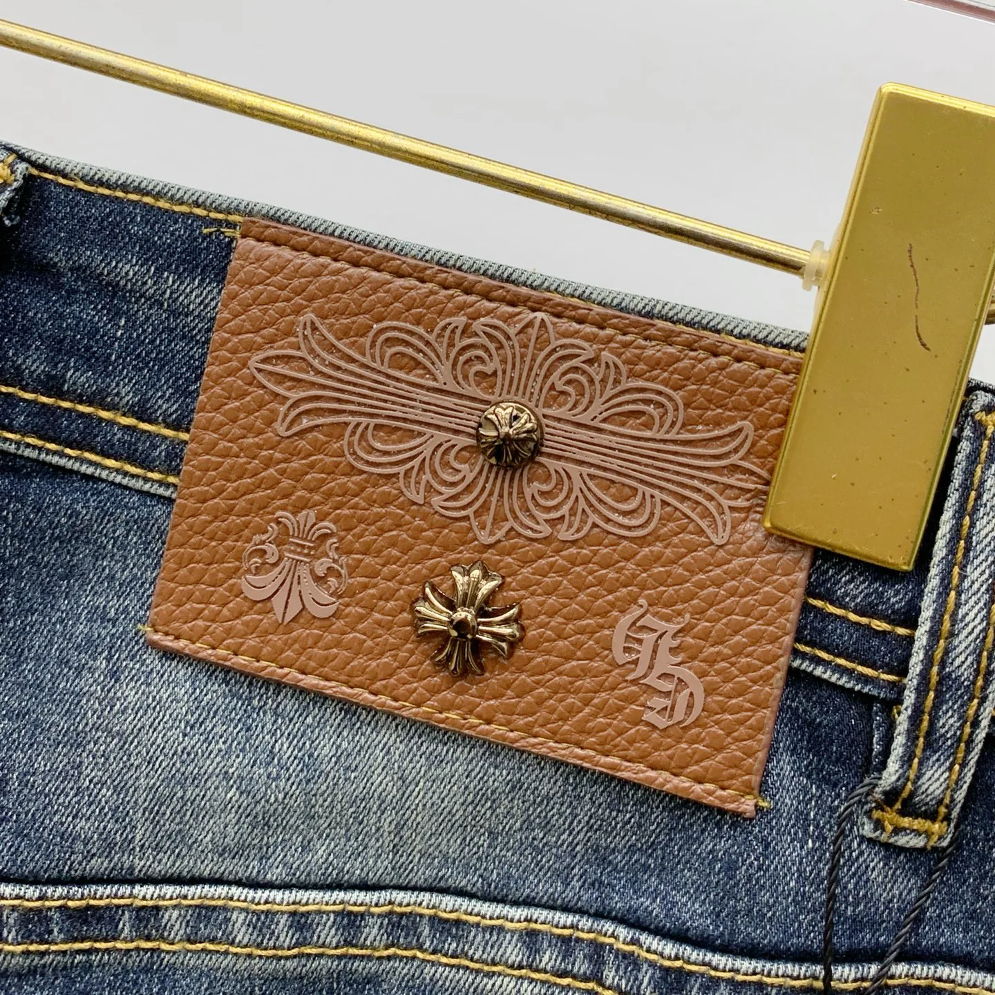 Джинсы Мужские Chrome Hearts 135258