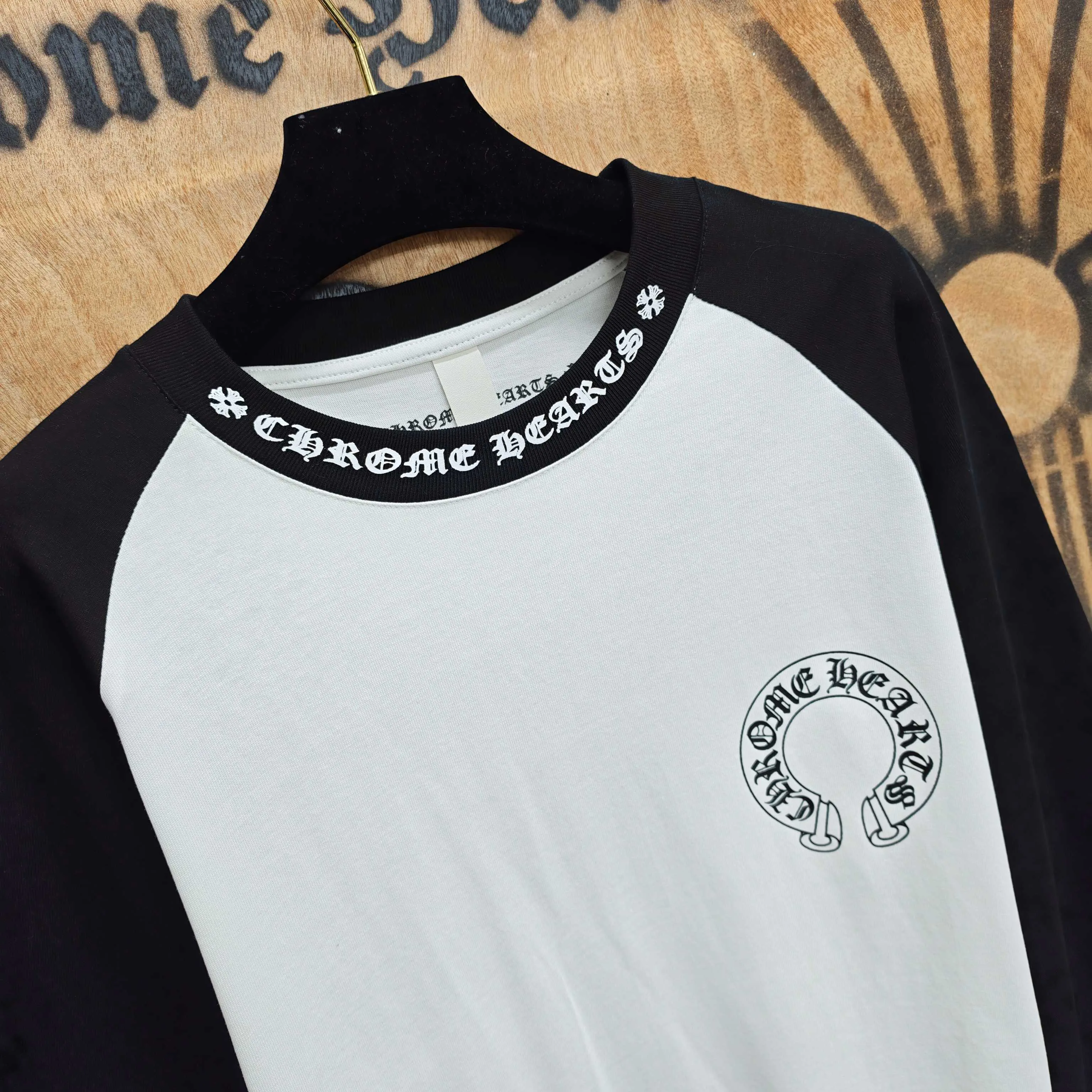 Лонгсливы Мужские Chrome Hearts 11808808