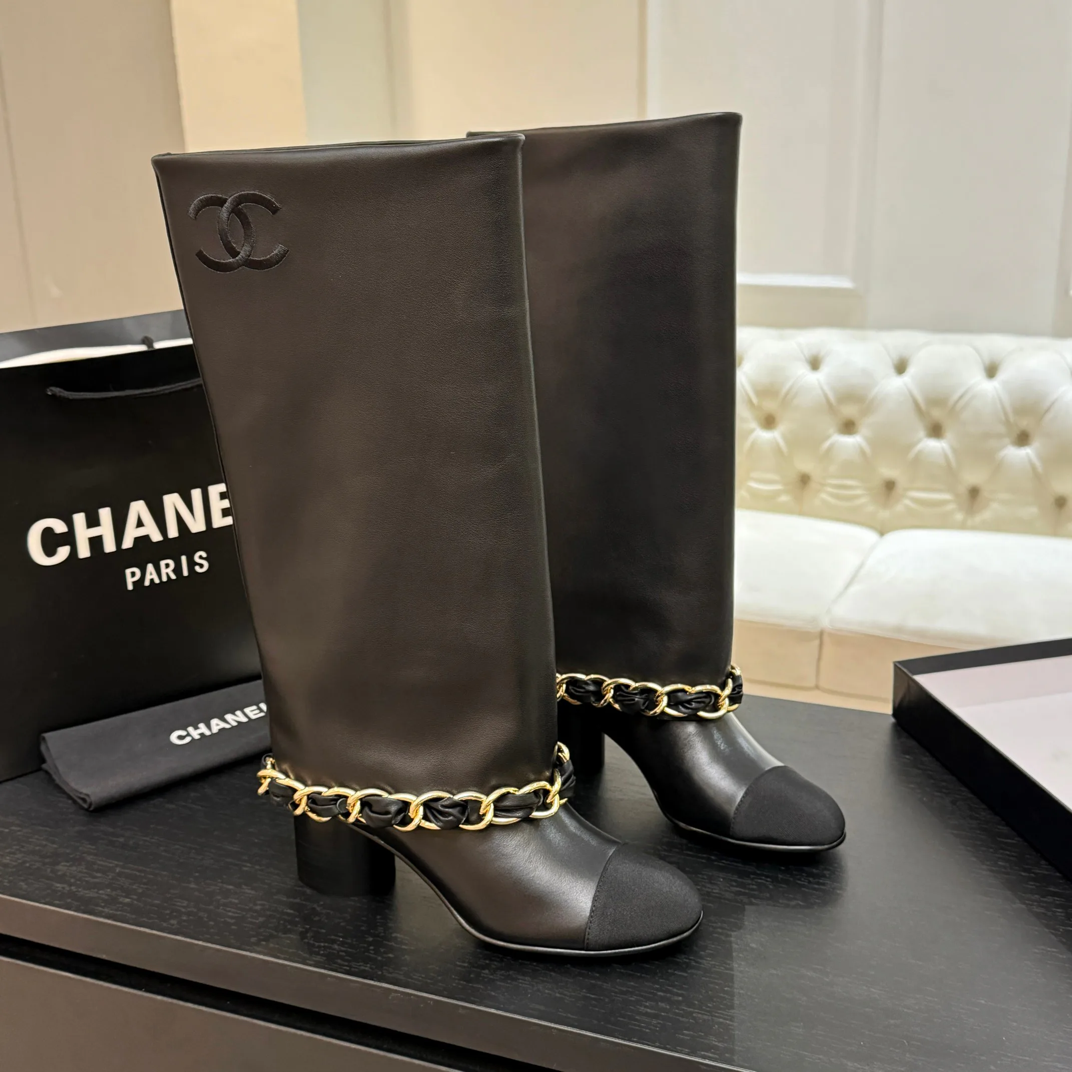 Сапоги Женские Chanel 490778