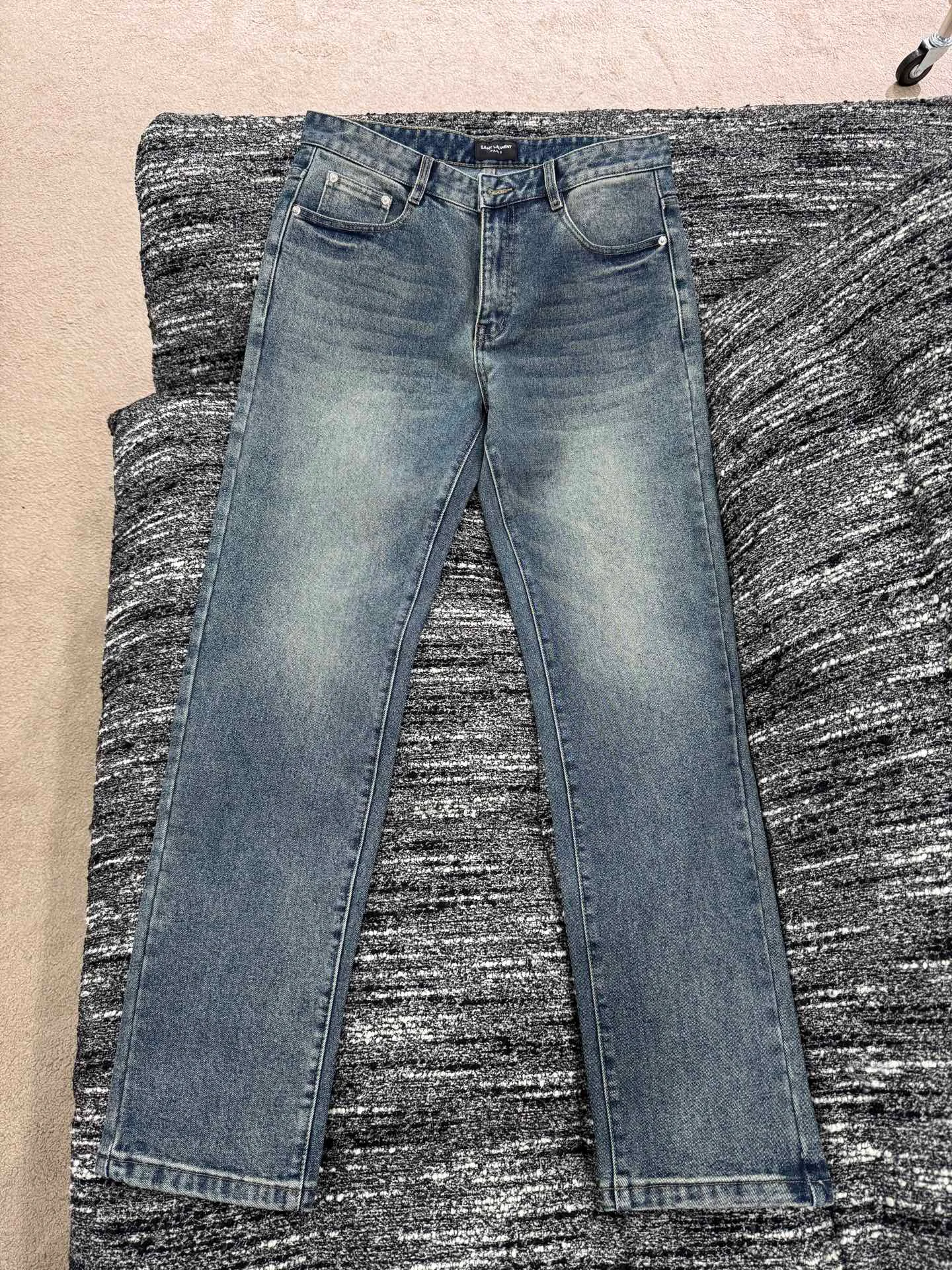 Джинсы Мужские Saint Laurent 18084101