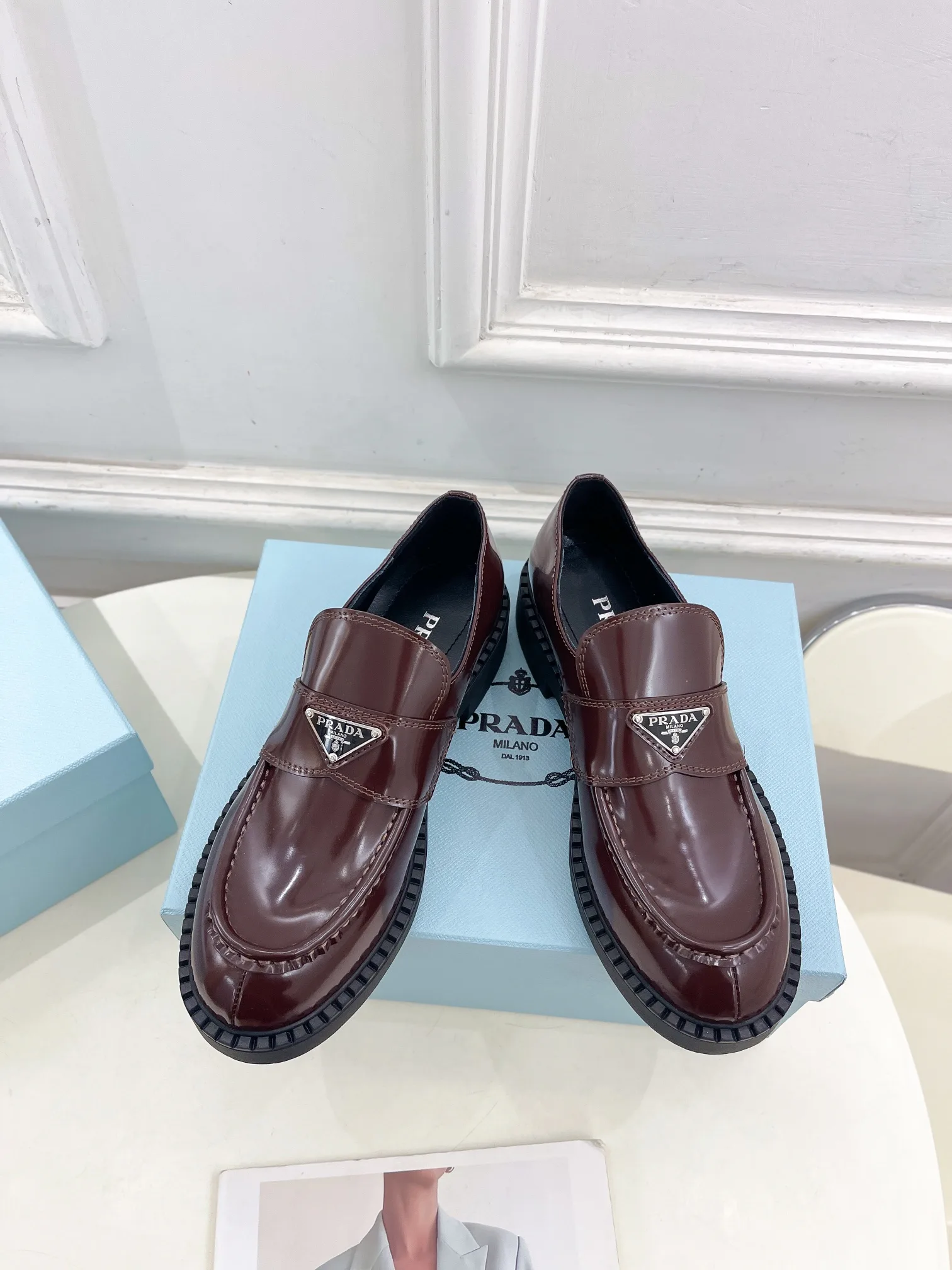 Лоферы И Мокасины Женские Prada 11404082