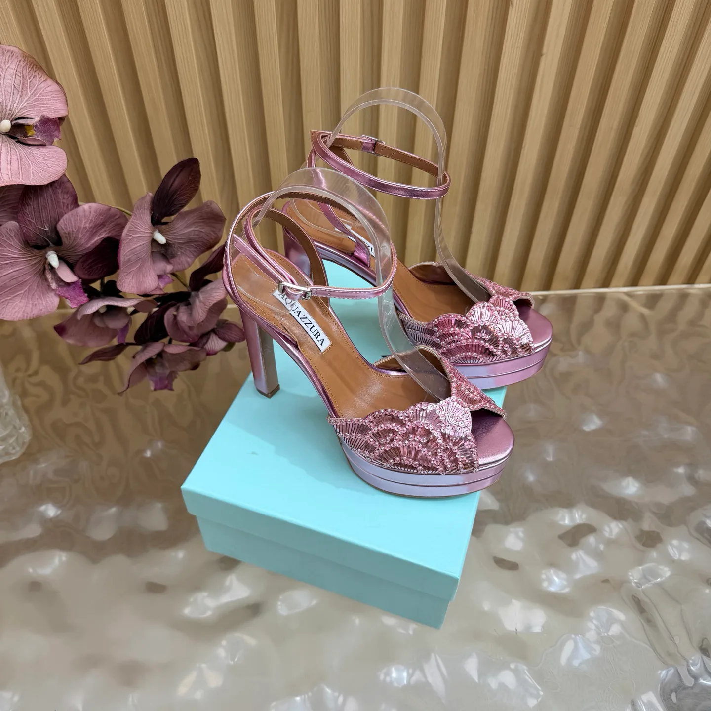 Босоножки Женские Aquazzura 18400958