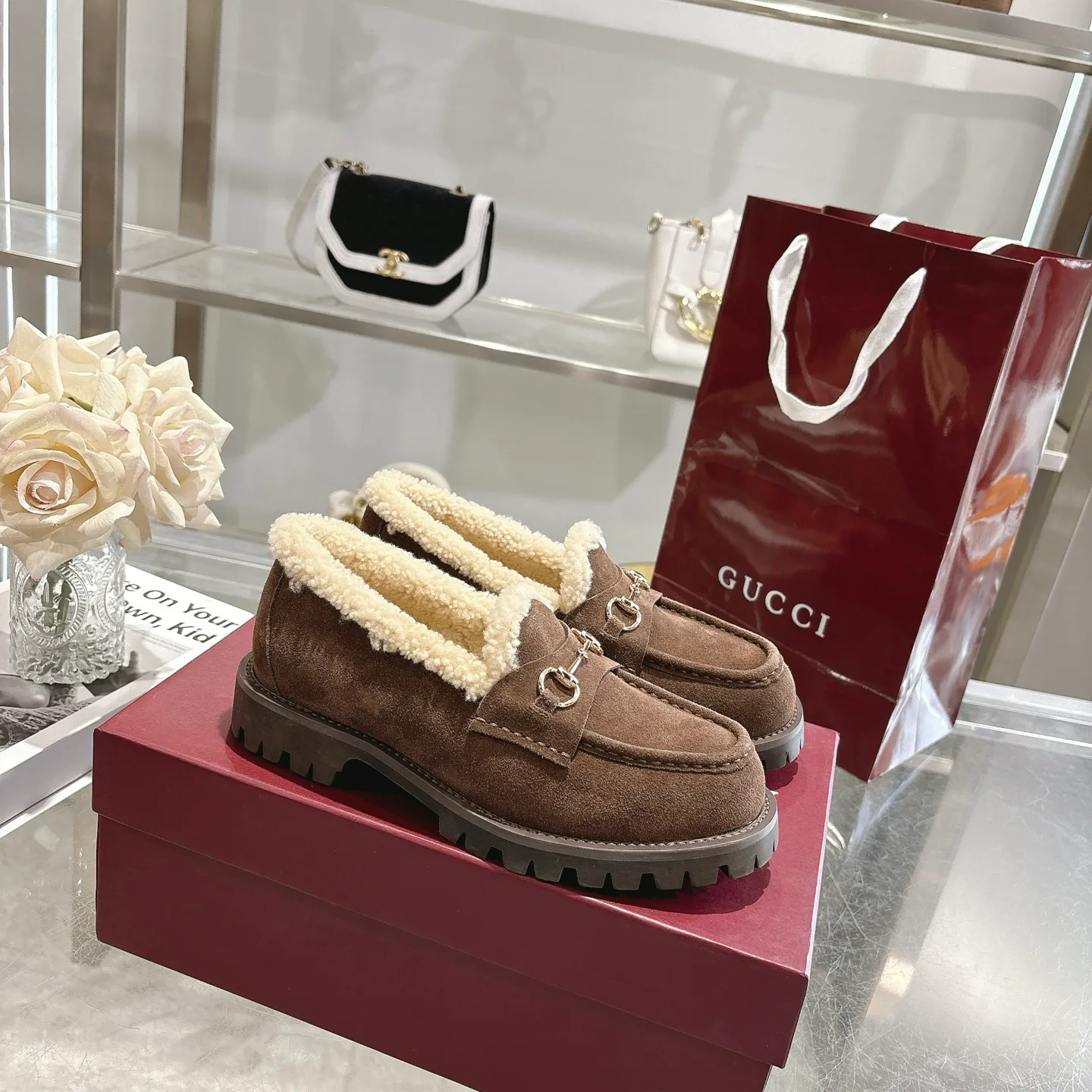 Лоферы Женские Gucci 280580