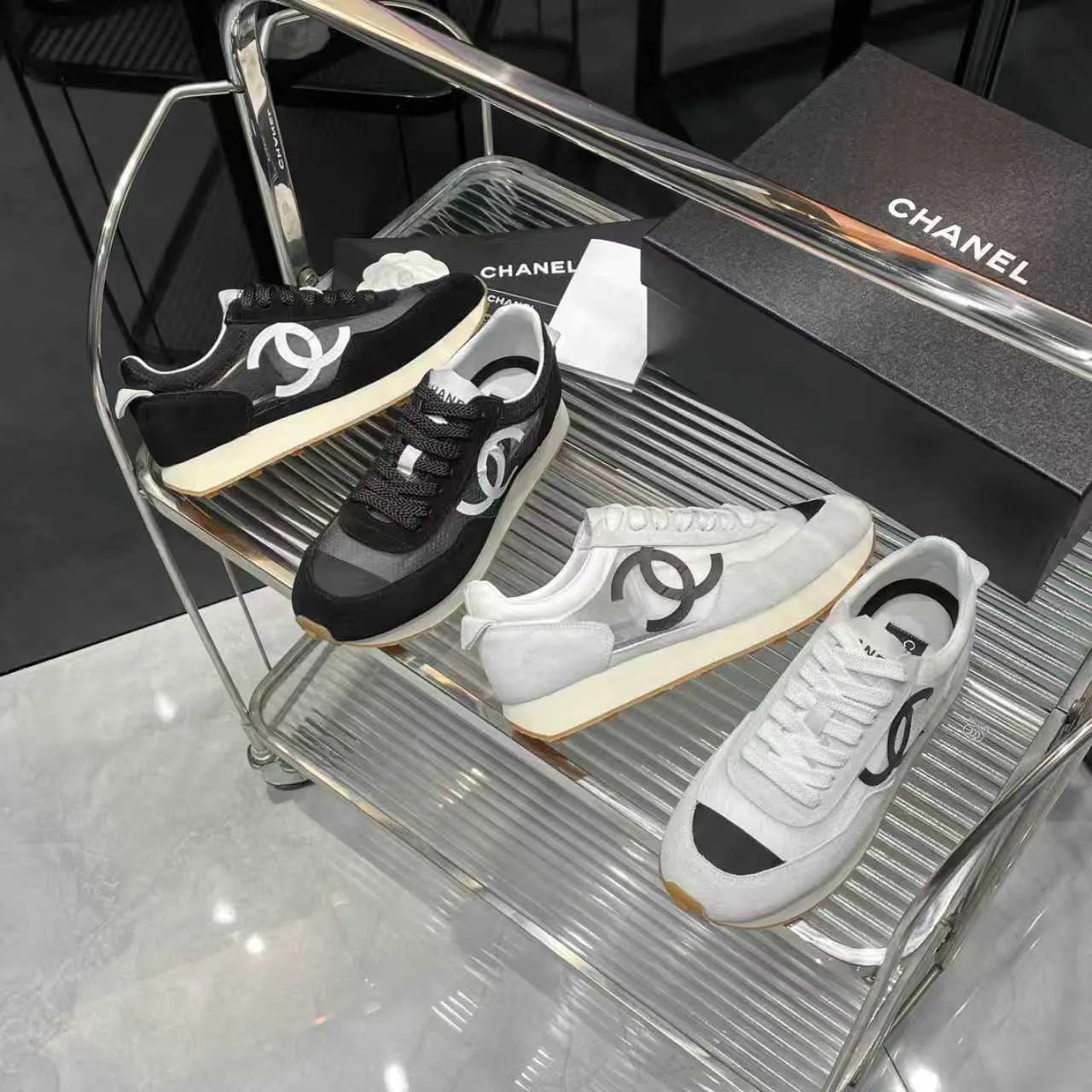 Кроссовки Женские Chanel 5038986