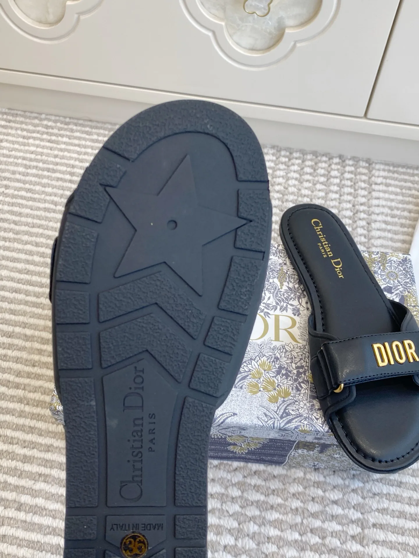 Шлепанцы Женские Christian Dior 9916914