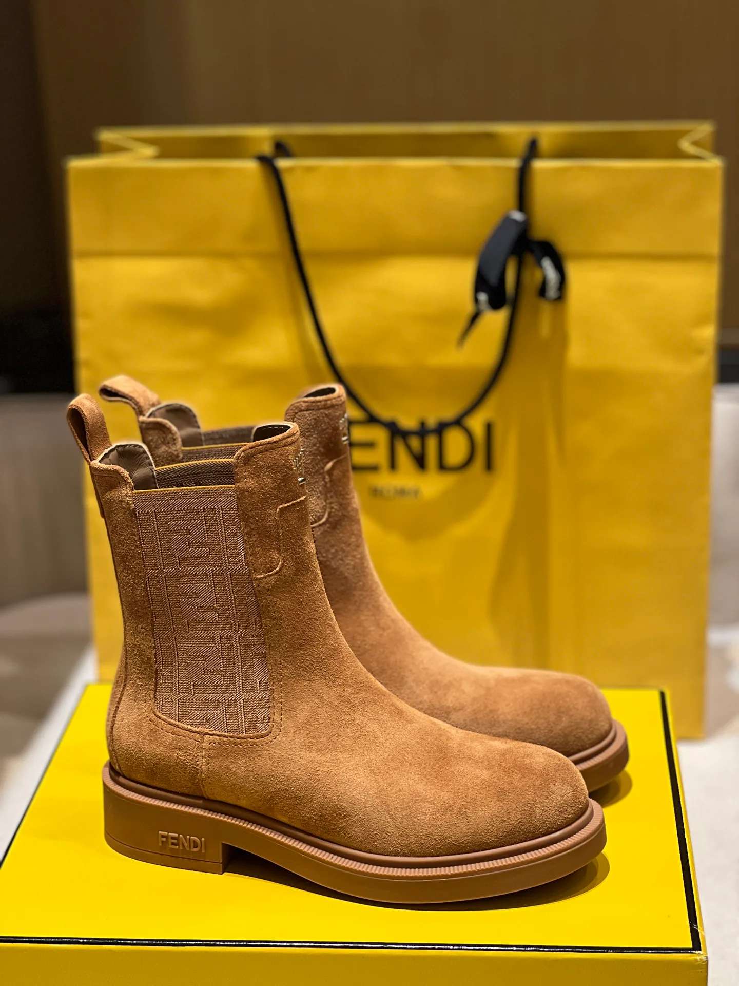 Ботинки Женские Fendi 1408704