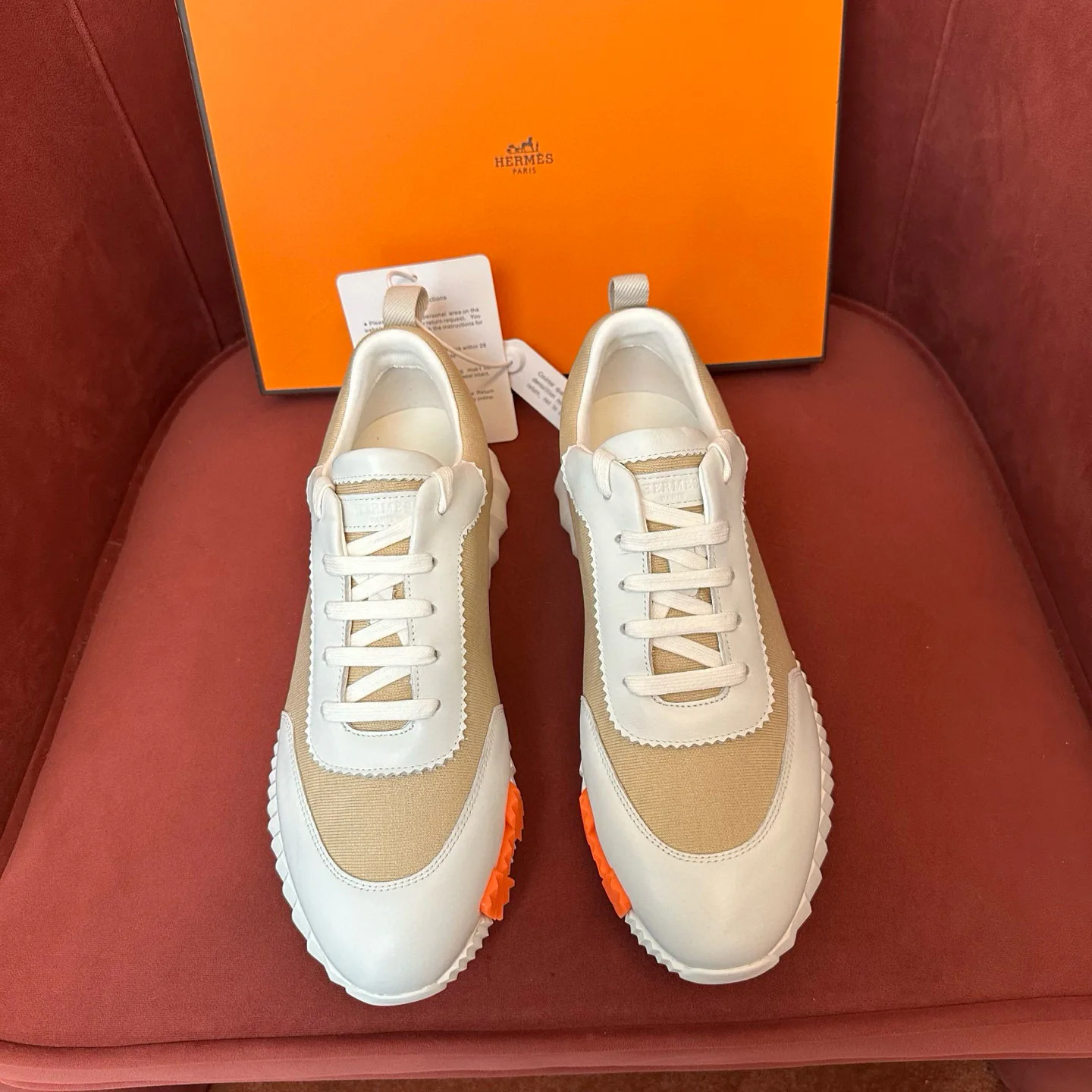 Кроссовки Женские Hermes 1248609