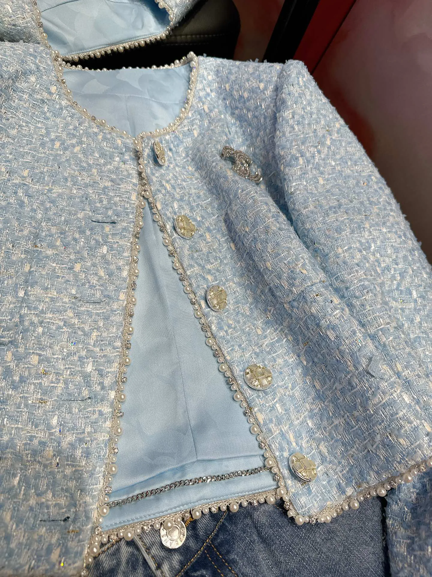 Куртки И Пуховики Женские Chanel 18104