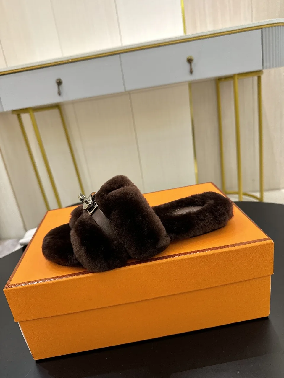 Тапочки Женские Hermes 97510