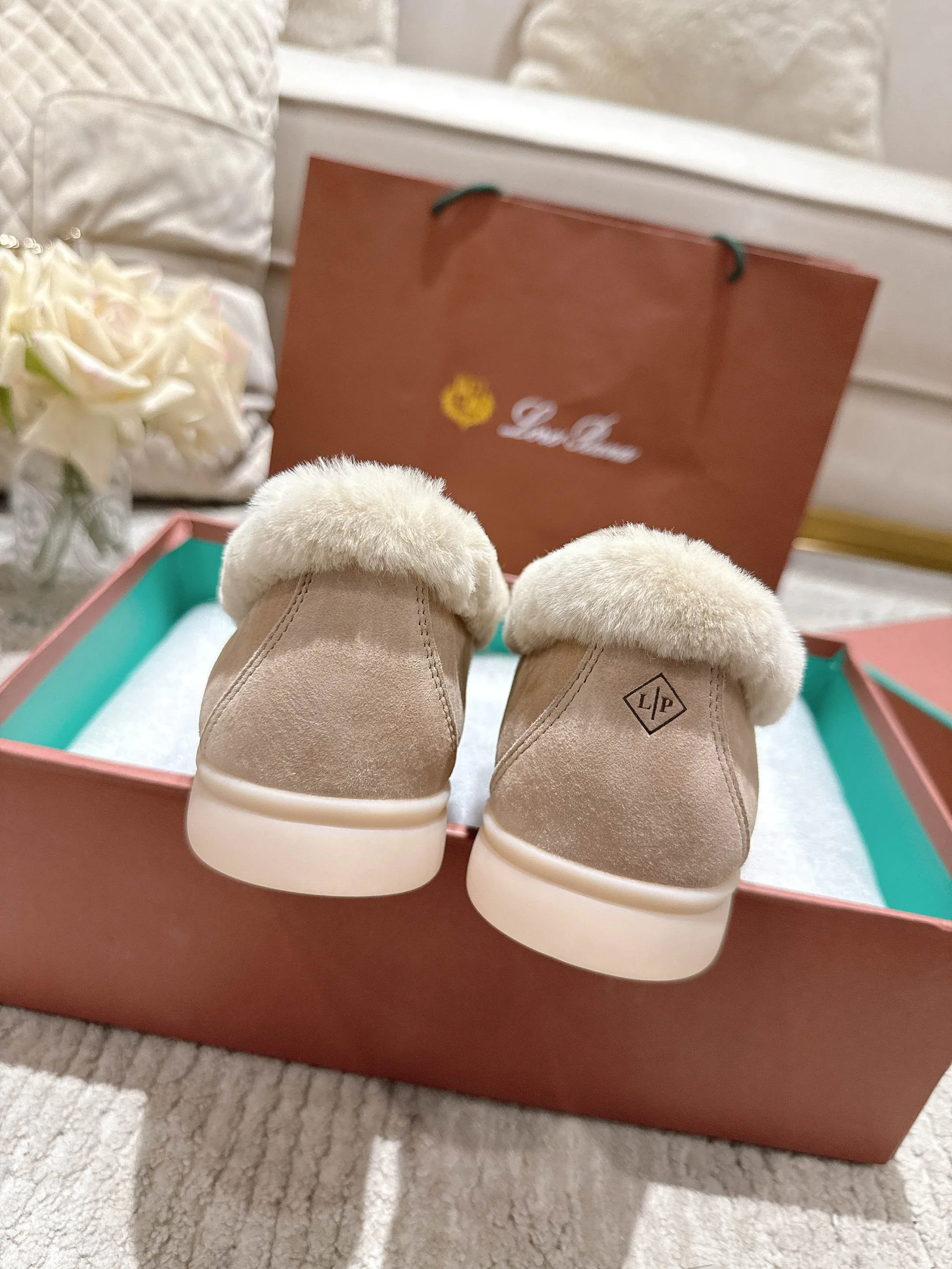 Мокасины Женские Loro Piana 219762