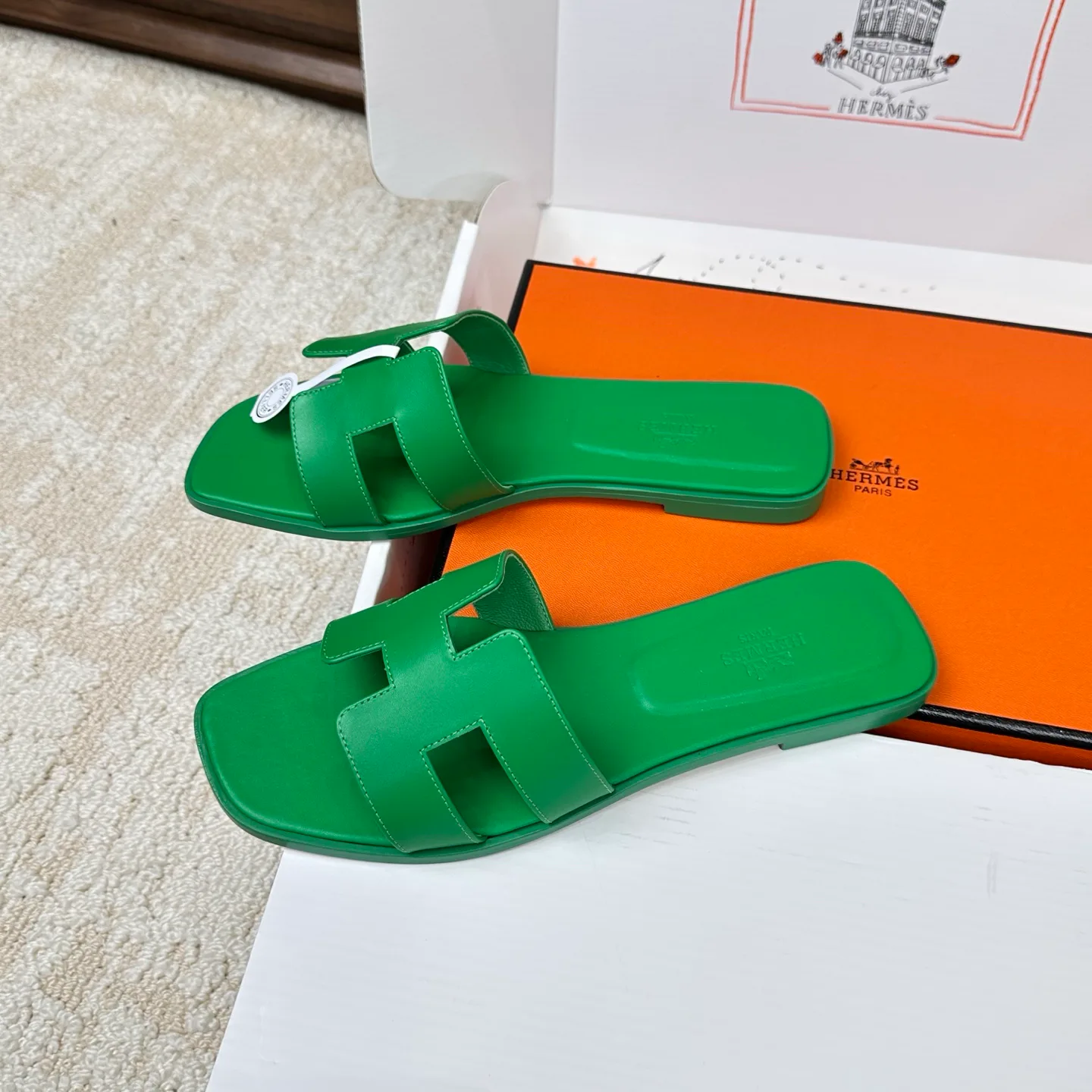 Шлепанцы Женские Hermes 3043260