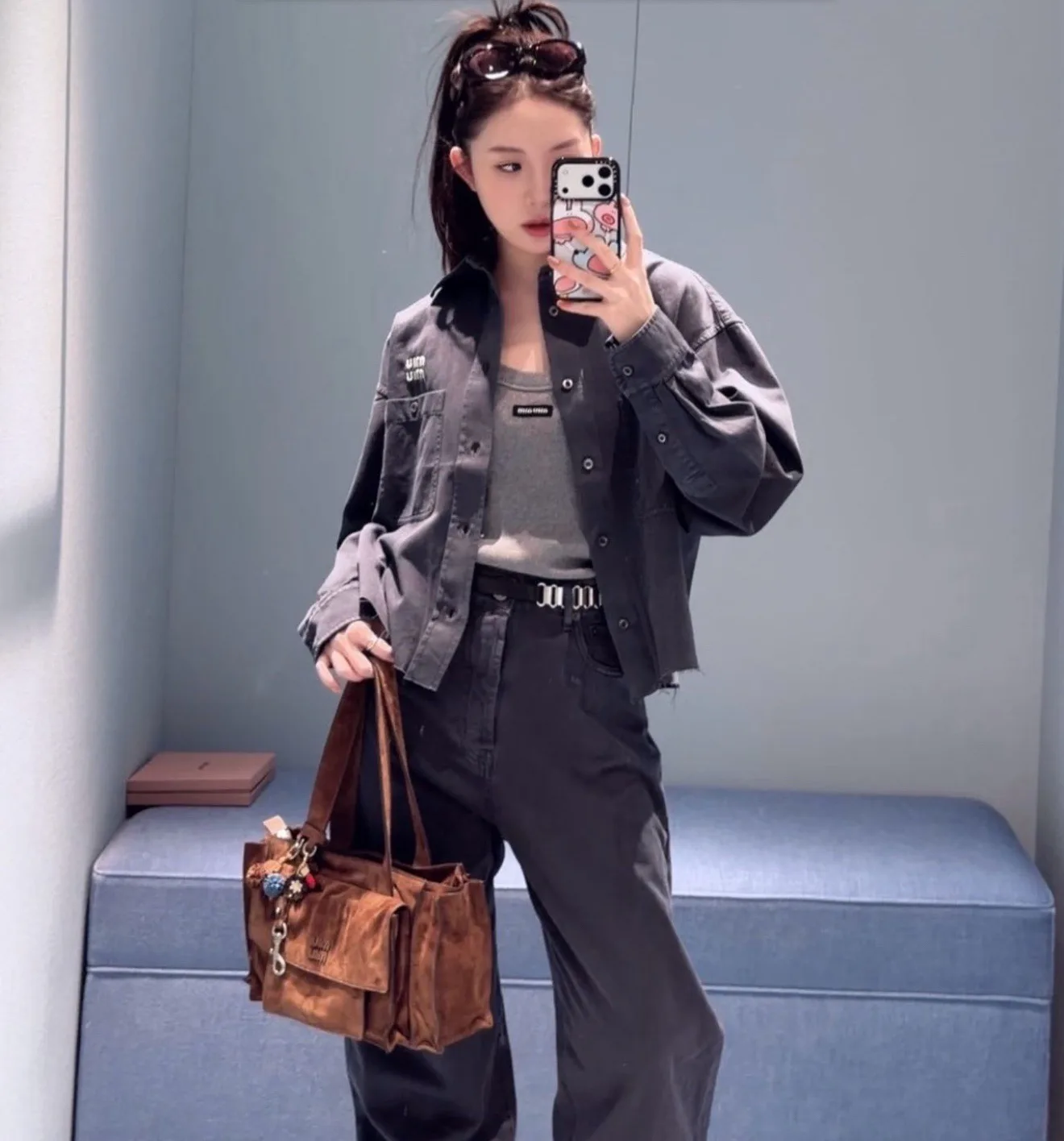 Рубашки Женские Miu Miu 10975776