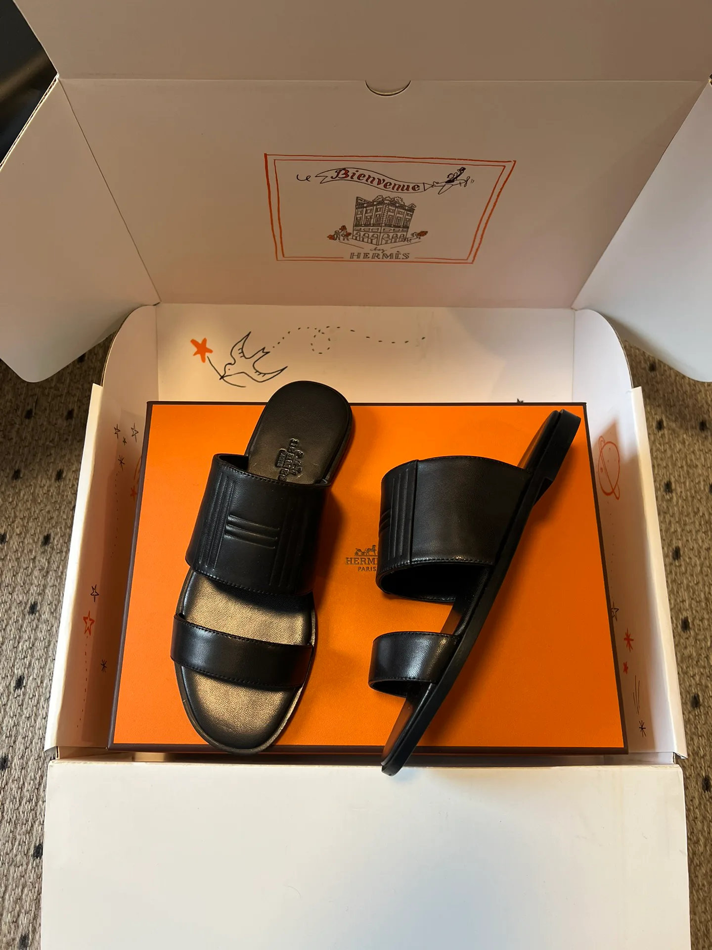 Шлепанцы Женские Hermes 10209594