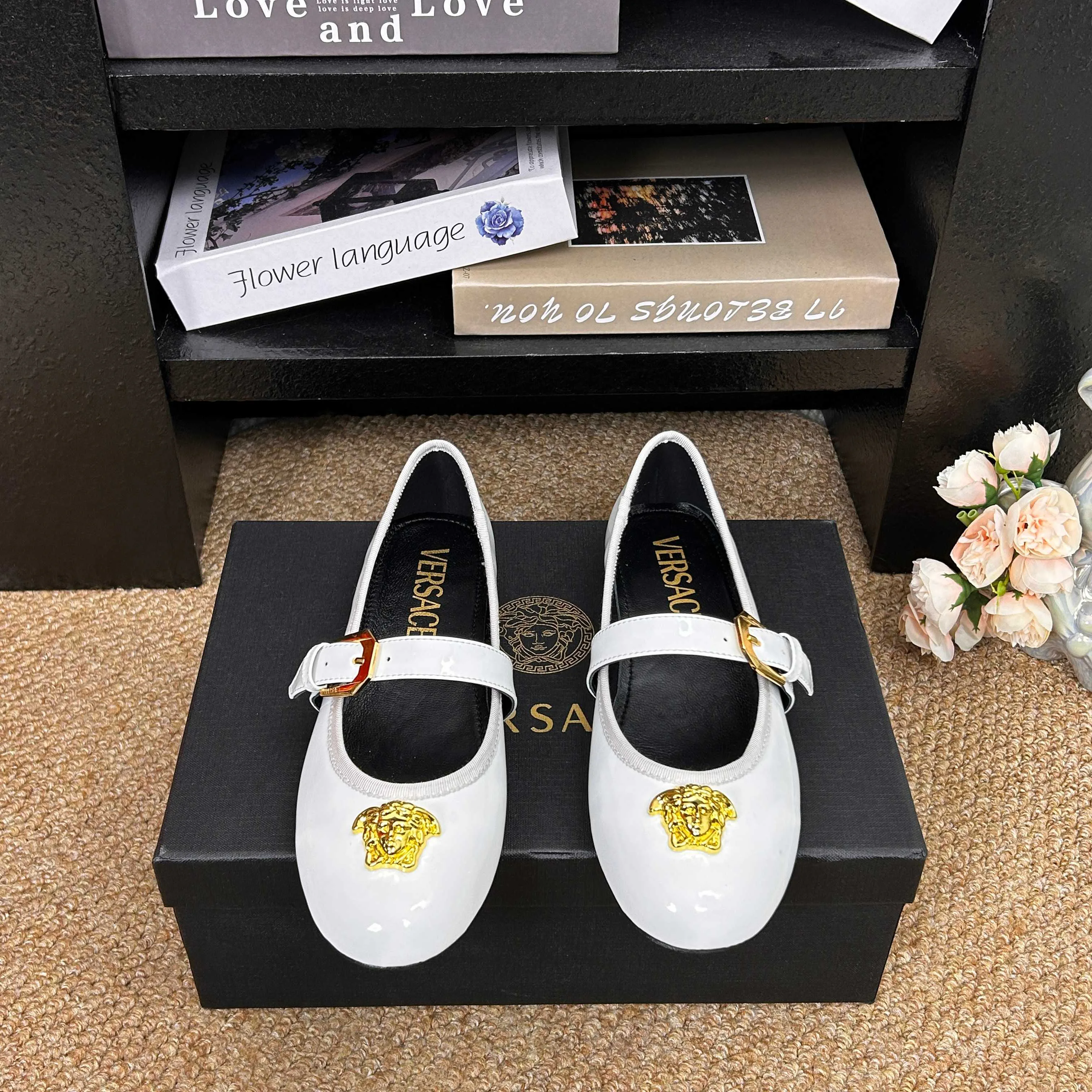 Балетки Женские Versace 9633240