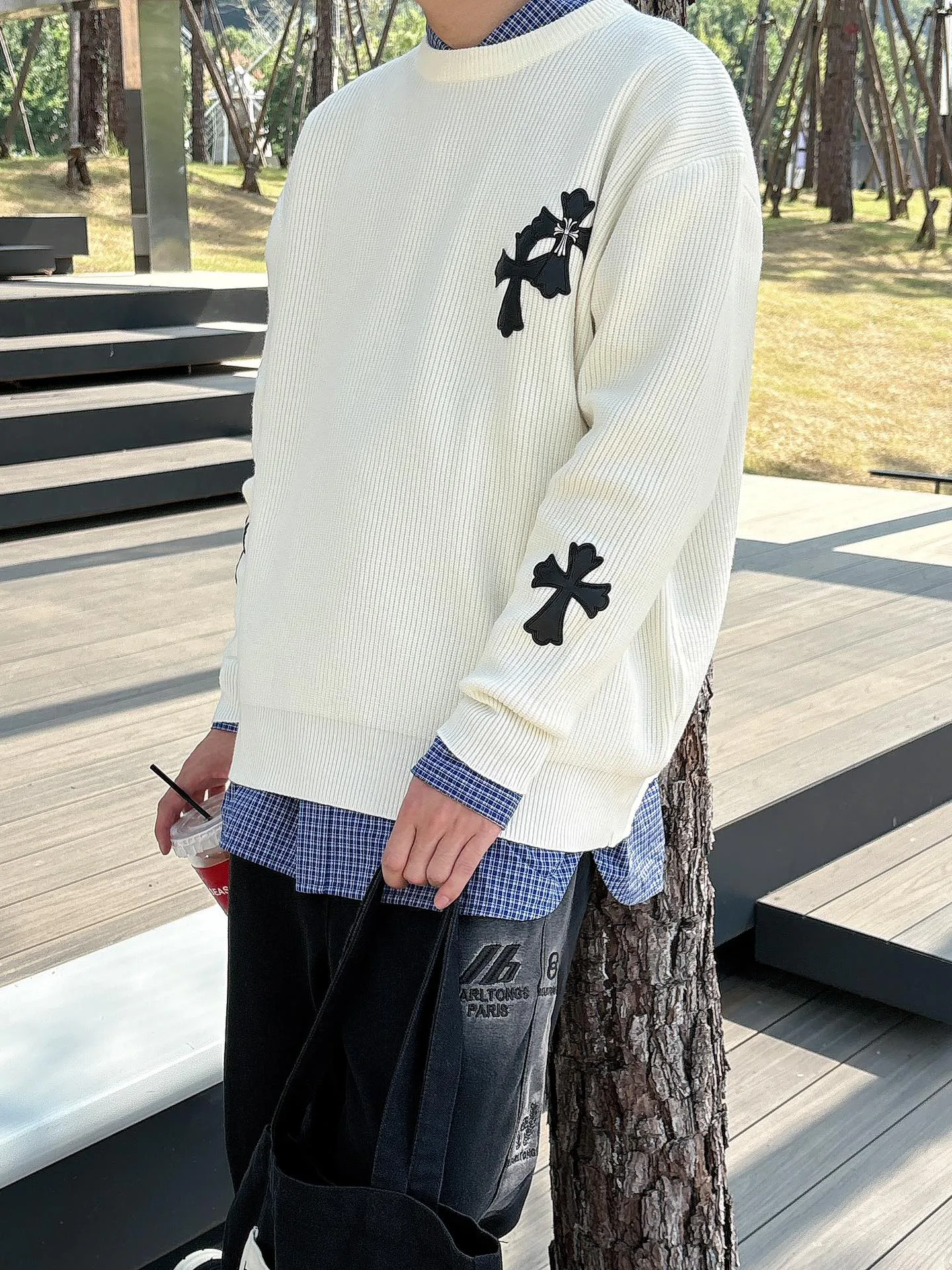 Джемперы И Свитеры Мужские Chrome Hearts 928684