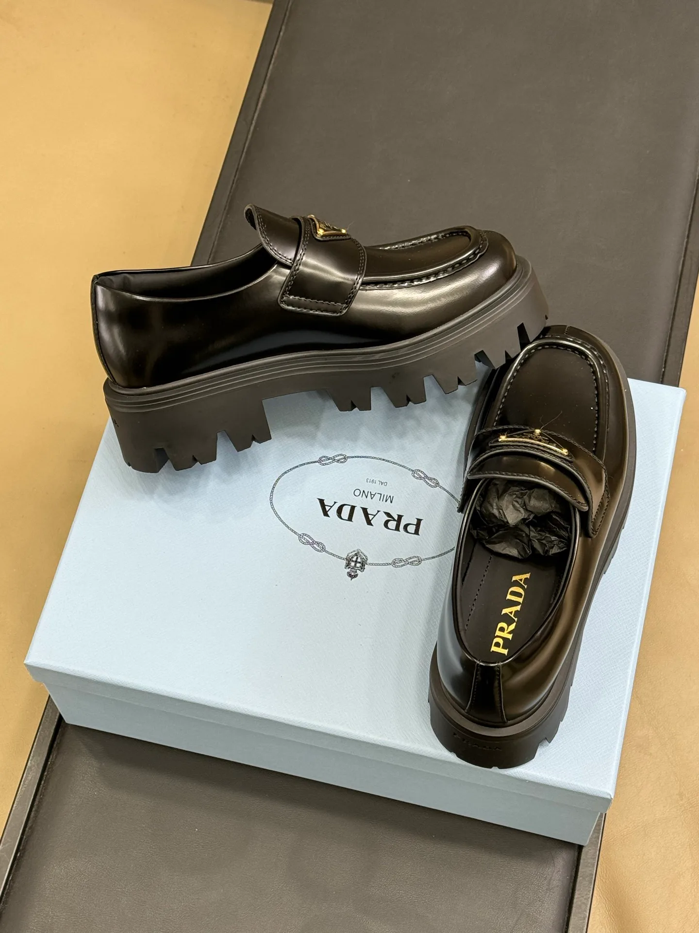 Лоферы И Мокасины Женские Prada 9134083