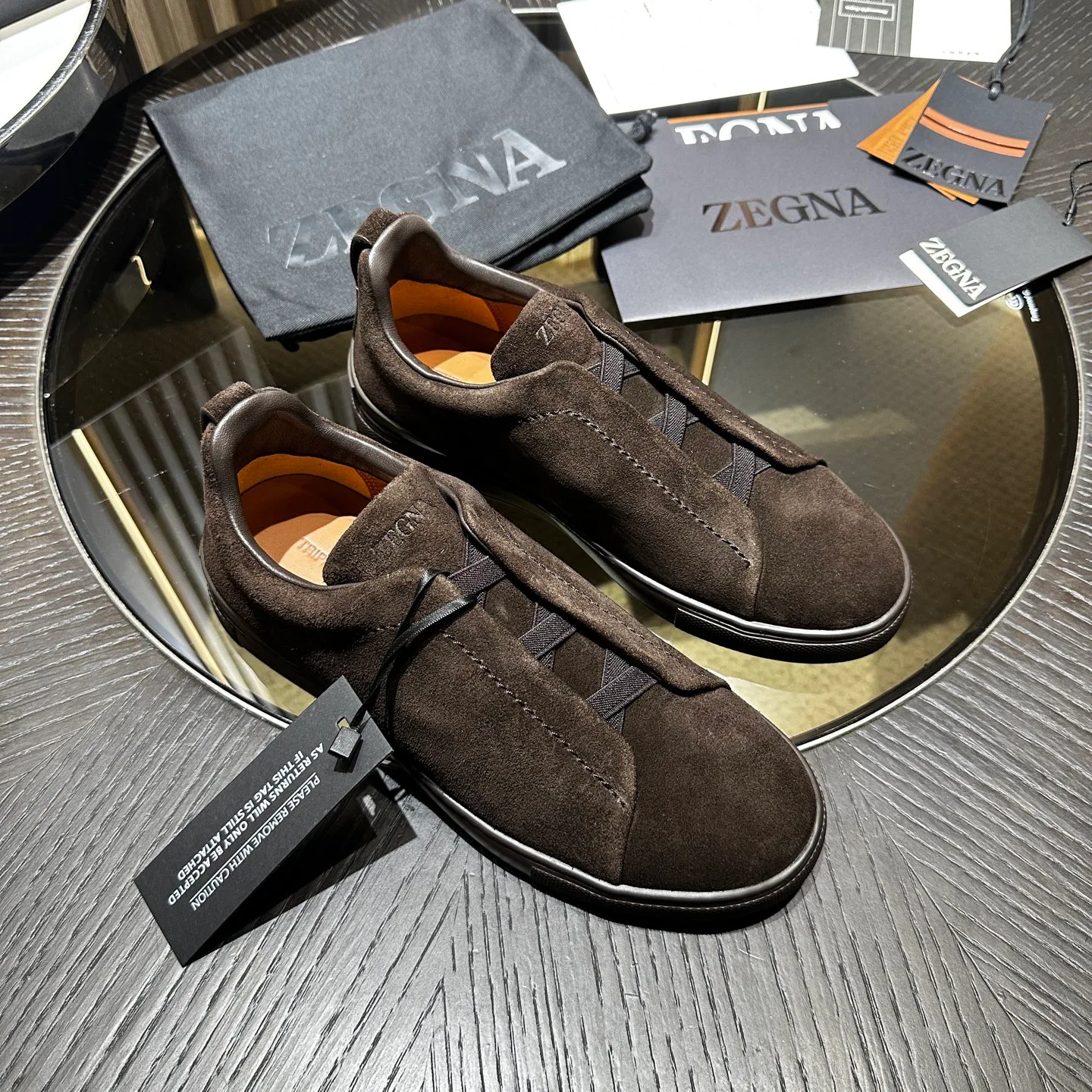 Кеды Мужские Zegna 10203143