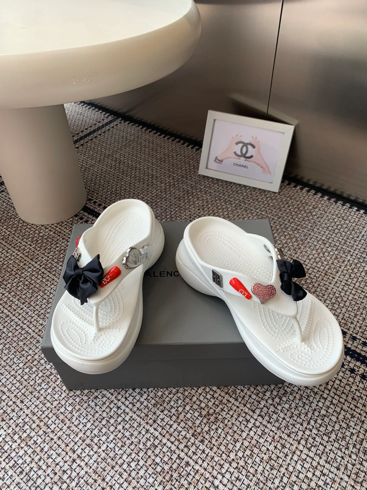 Шлепанцы Женские Balenciaga 491858