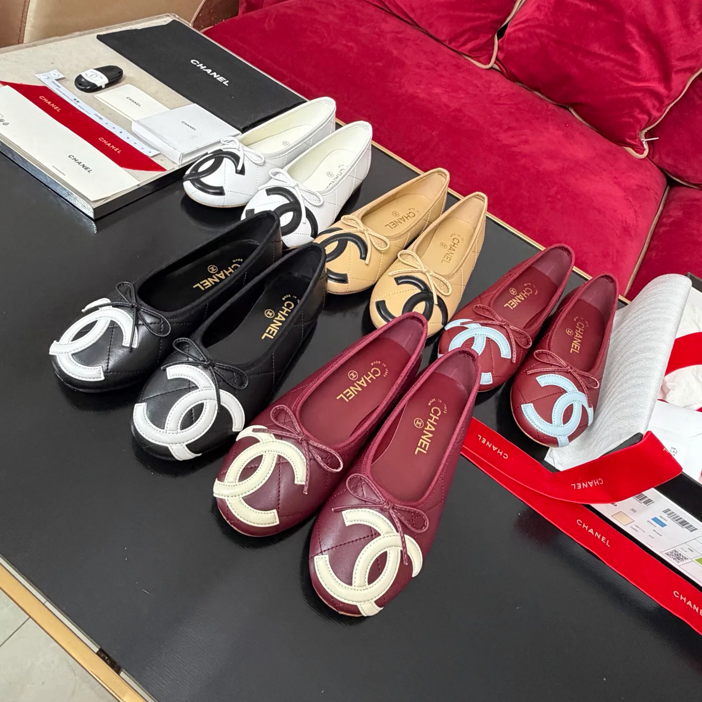 Балетки Женские Chanel 18725820