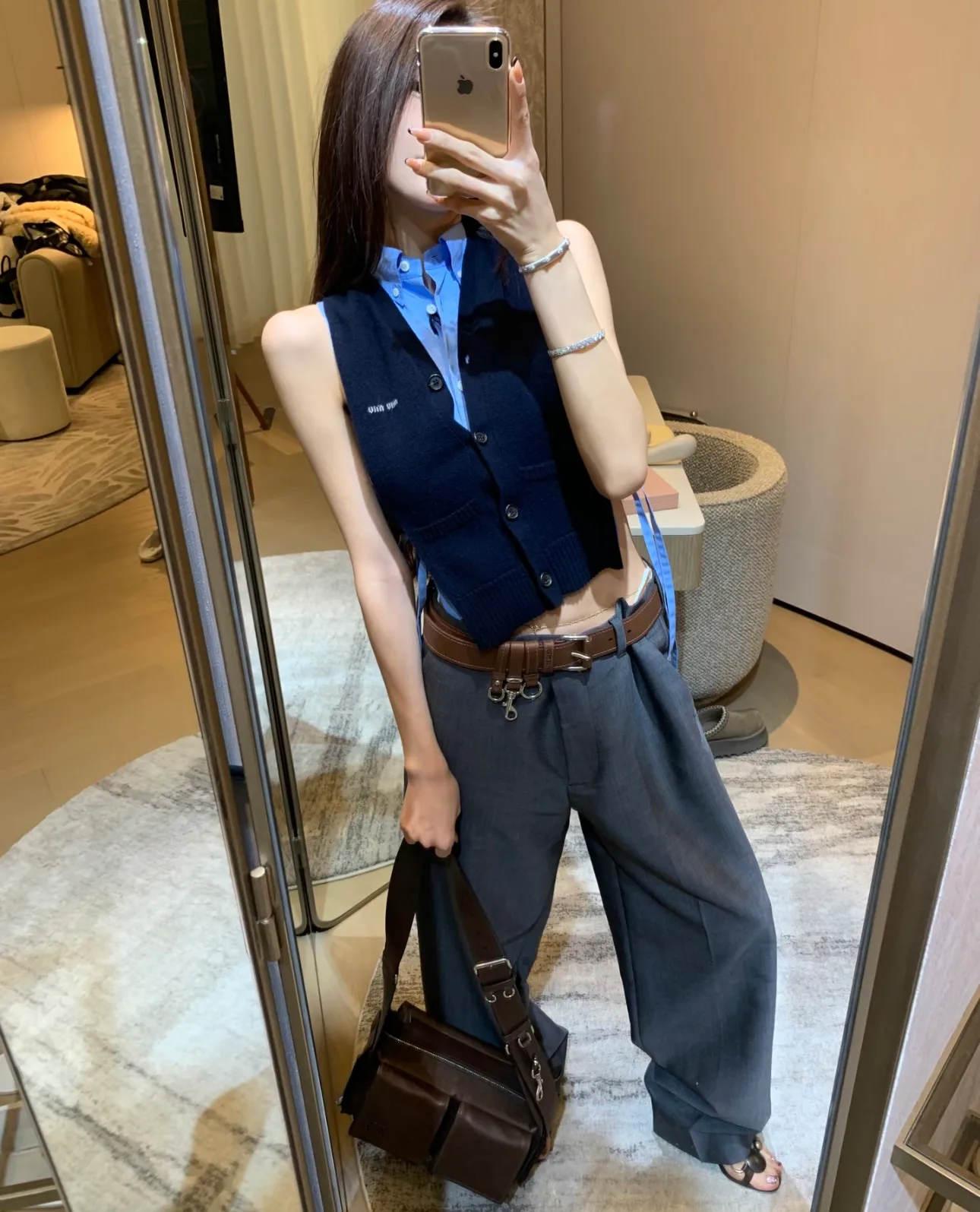 Жилеты Женские Miu Miu 3021035