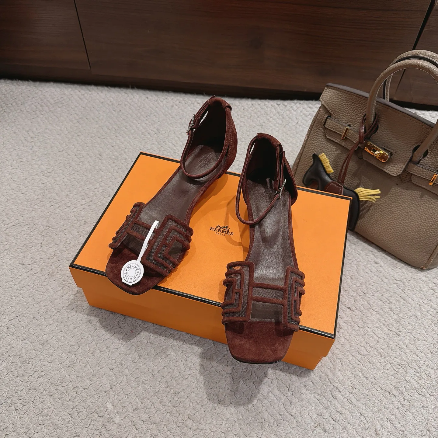Босоножки Женские Hermes 17787148