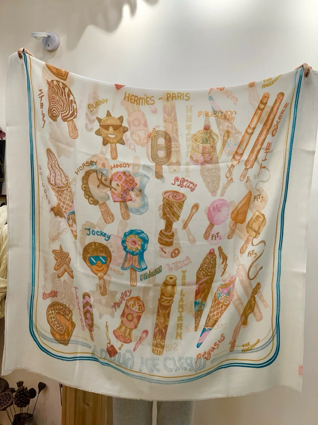 Шарфы Hermes 463851