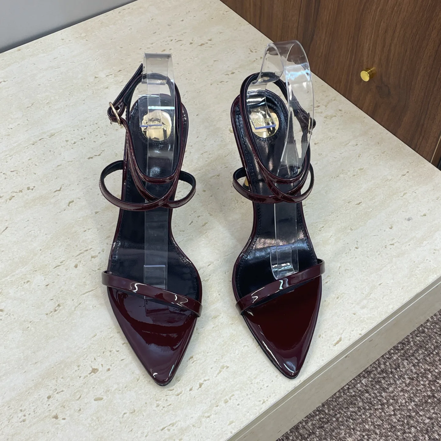 Босоножки Женские Saint Laurent 3009102