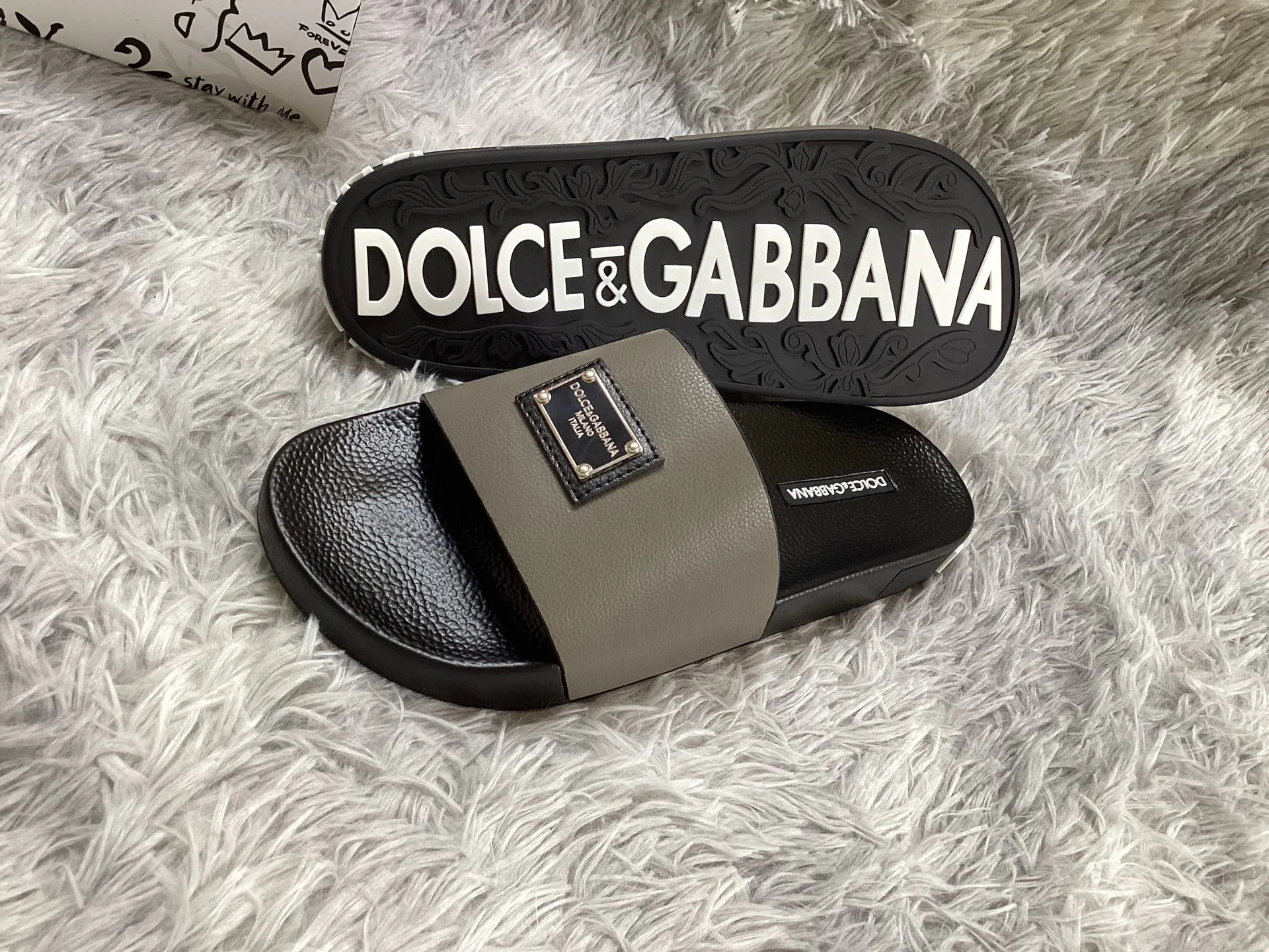 Шлепанцы Мужские Dolce & Gabbana 236103