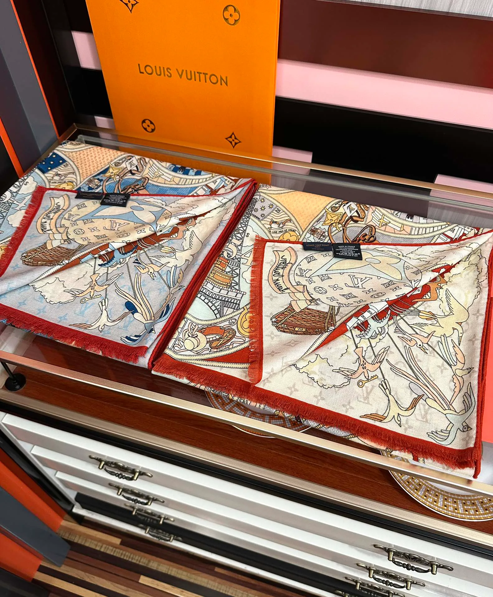 Шарфы Louis Vuitton 1490181
