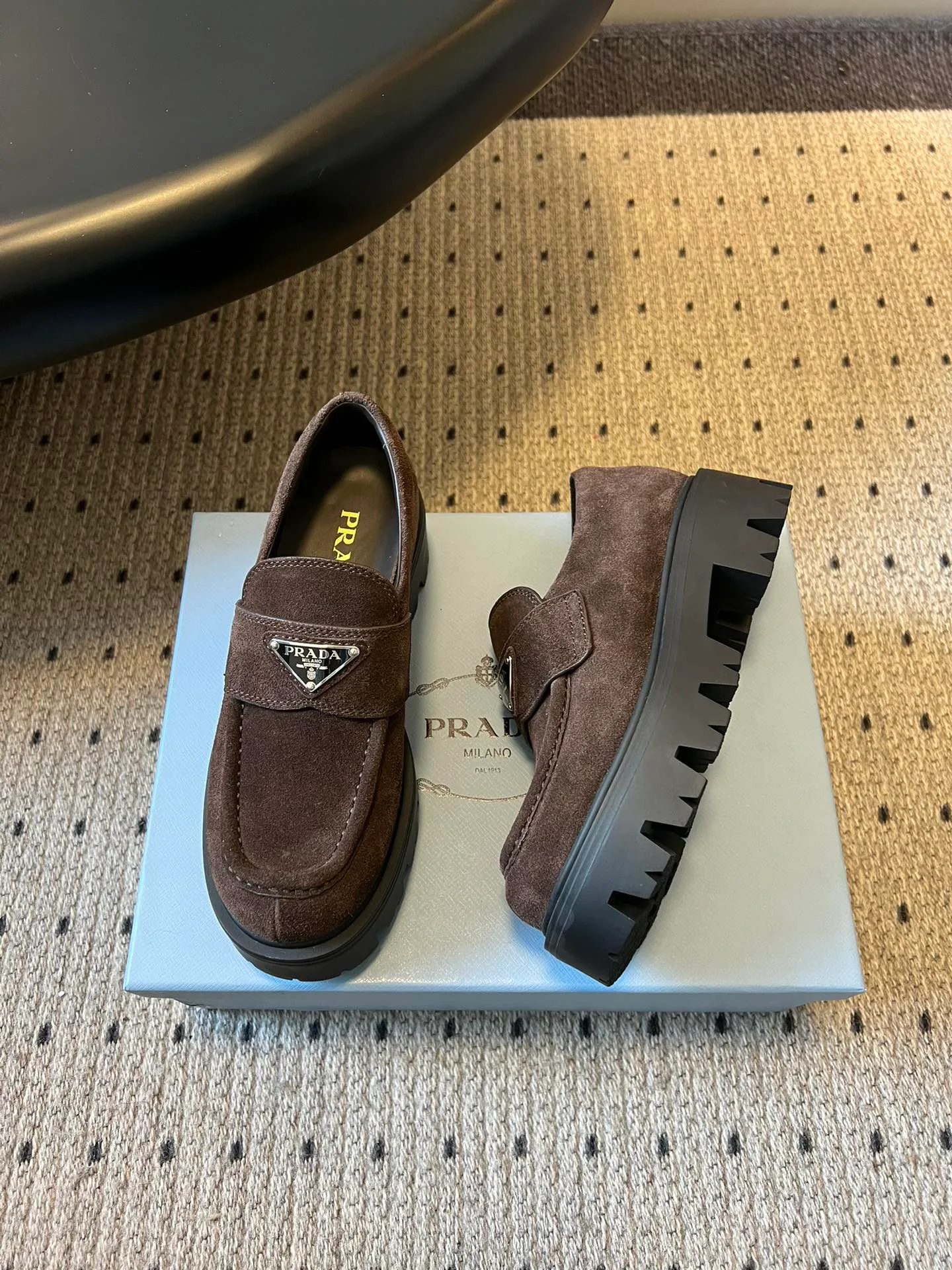 Лоферы Женские Prada 450777