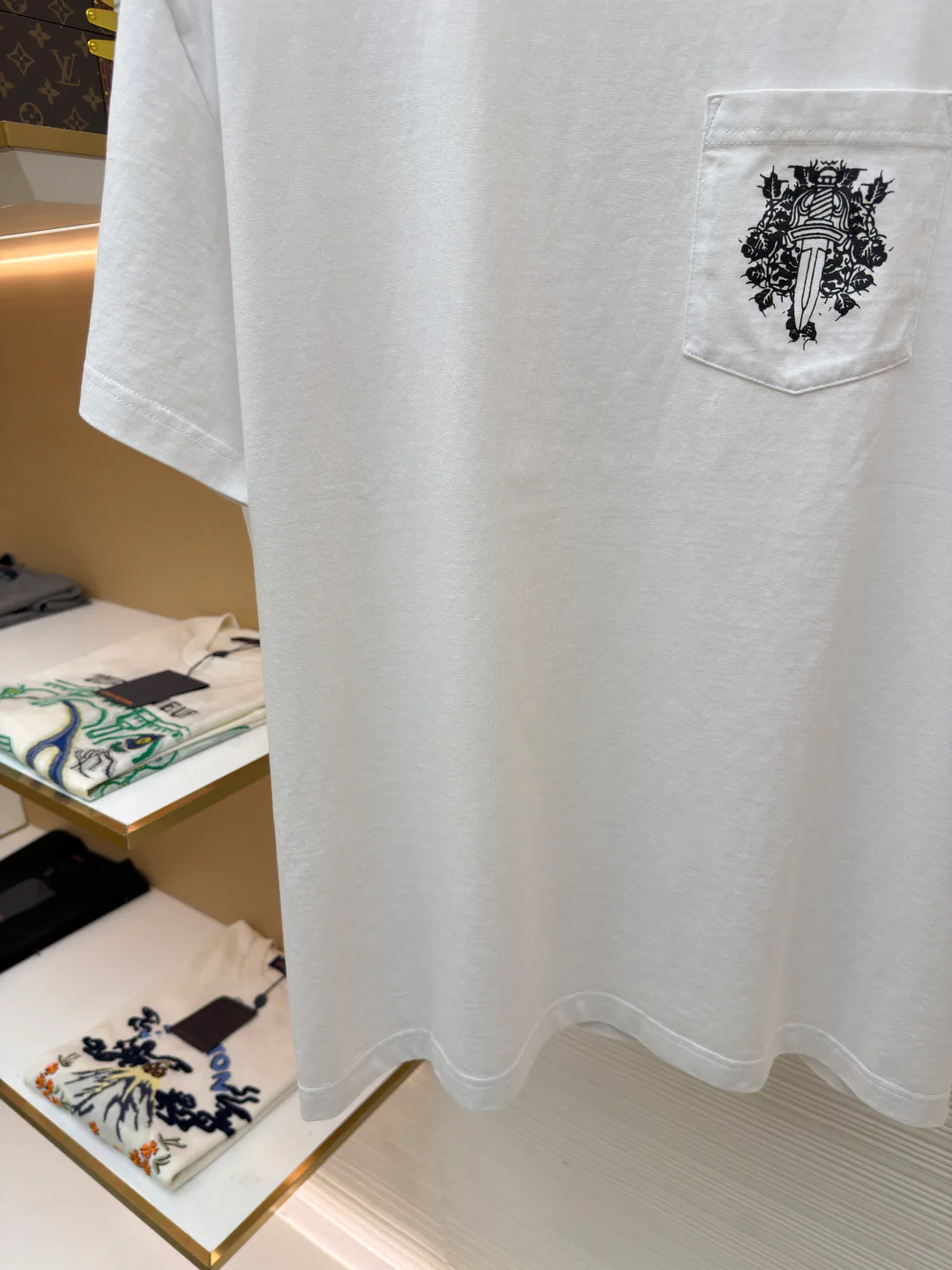 Футболки Мужские Chrome Hearts 10983747