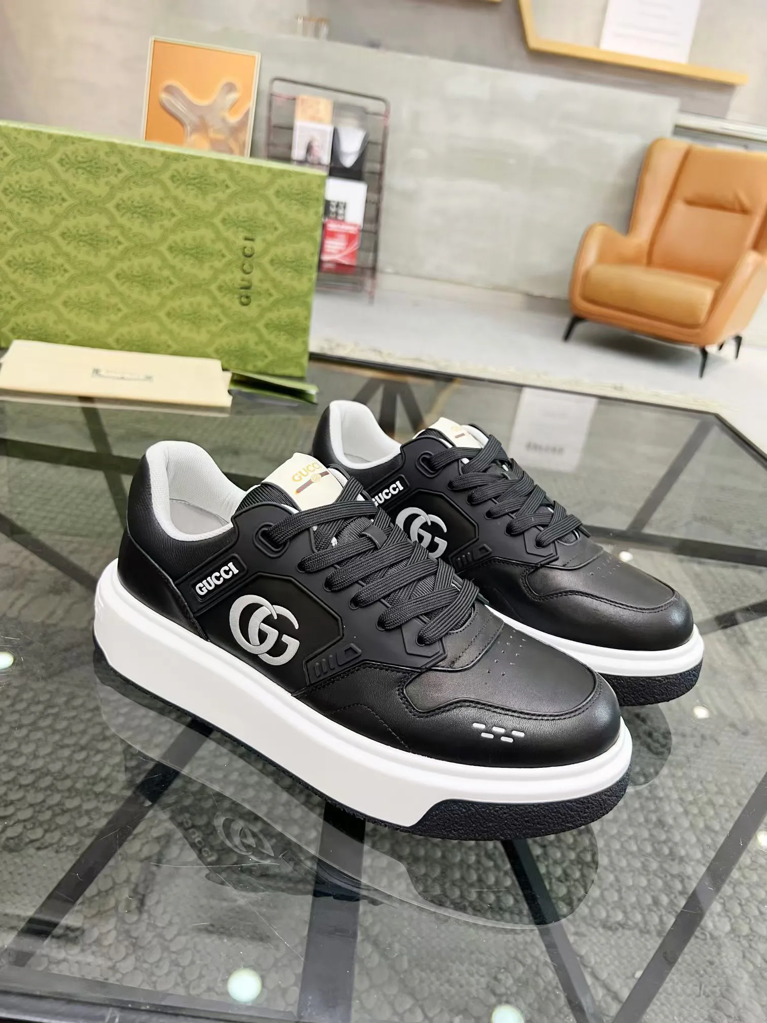 Кроссовки Мужские Gucci 1386259