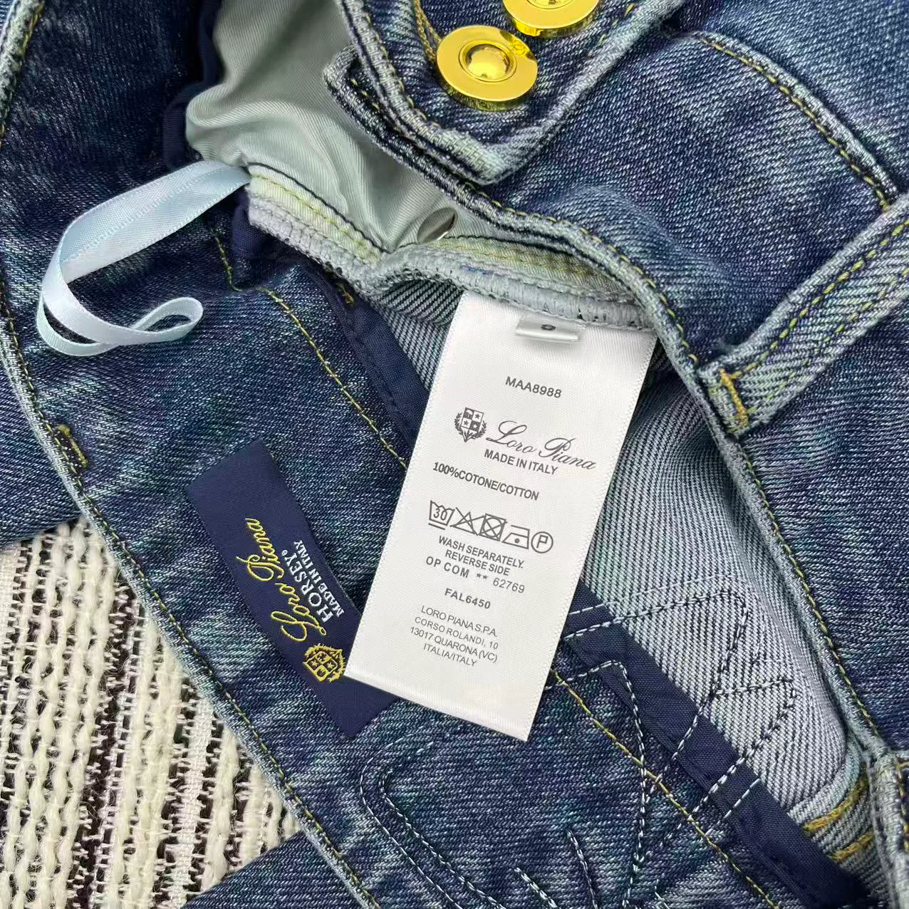 Джинсы Женские Loro Piana 737702