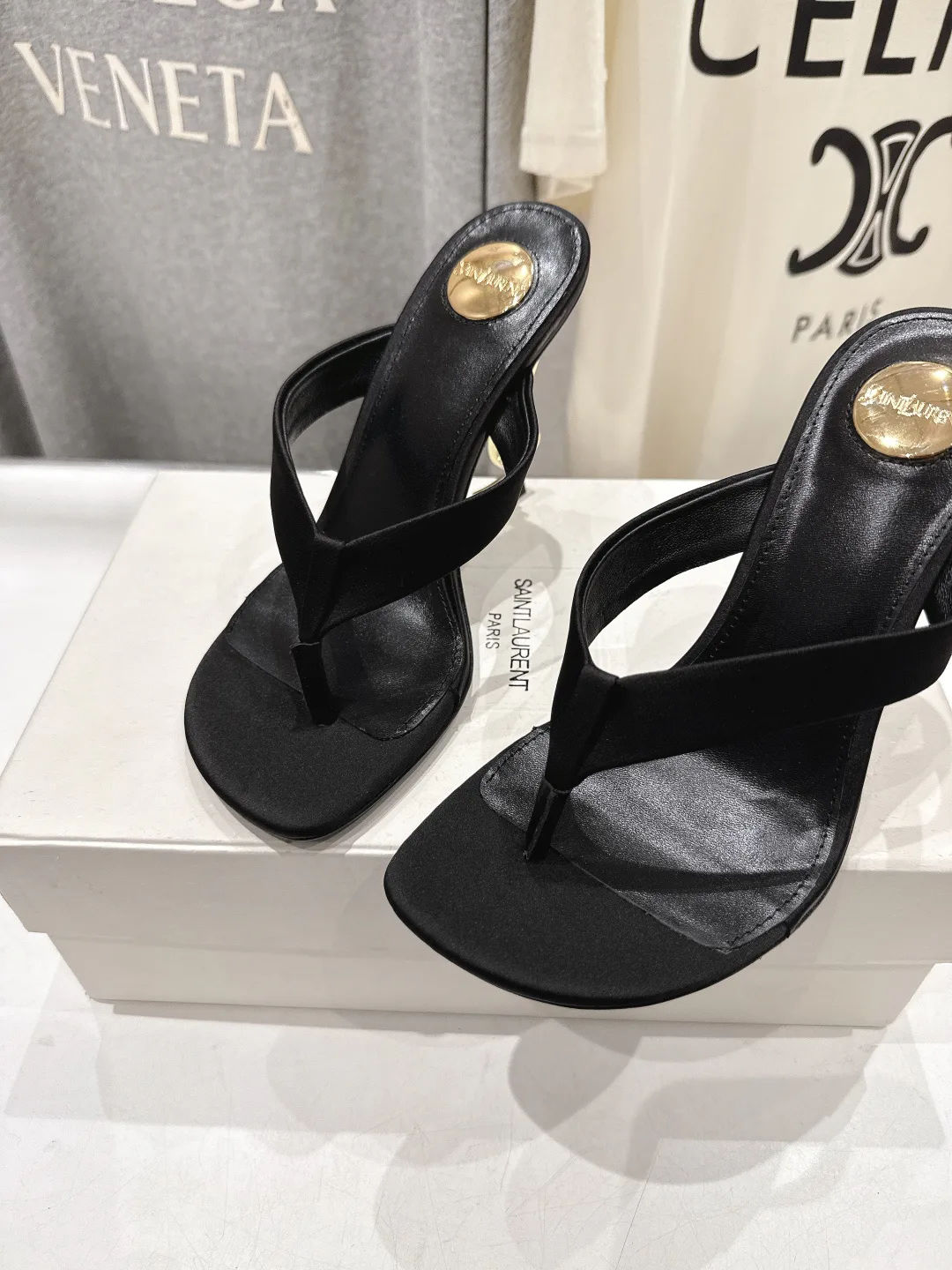 Босоножки Женские Saint Laurent 11623327