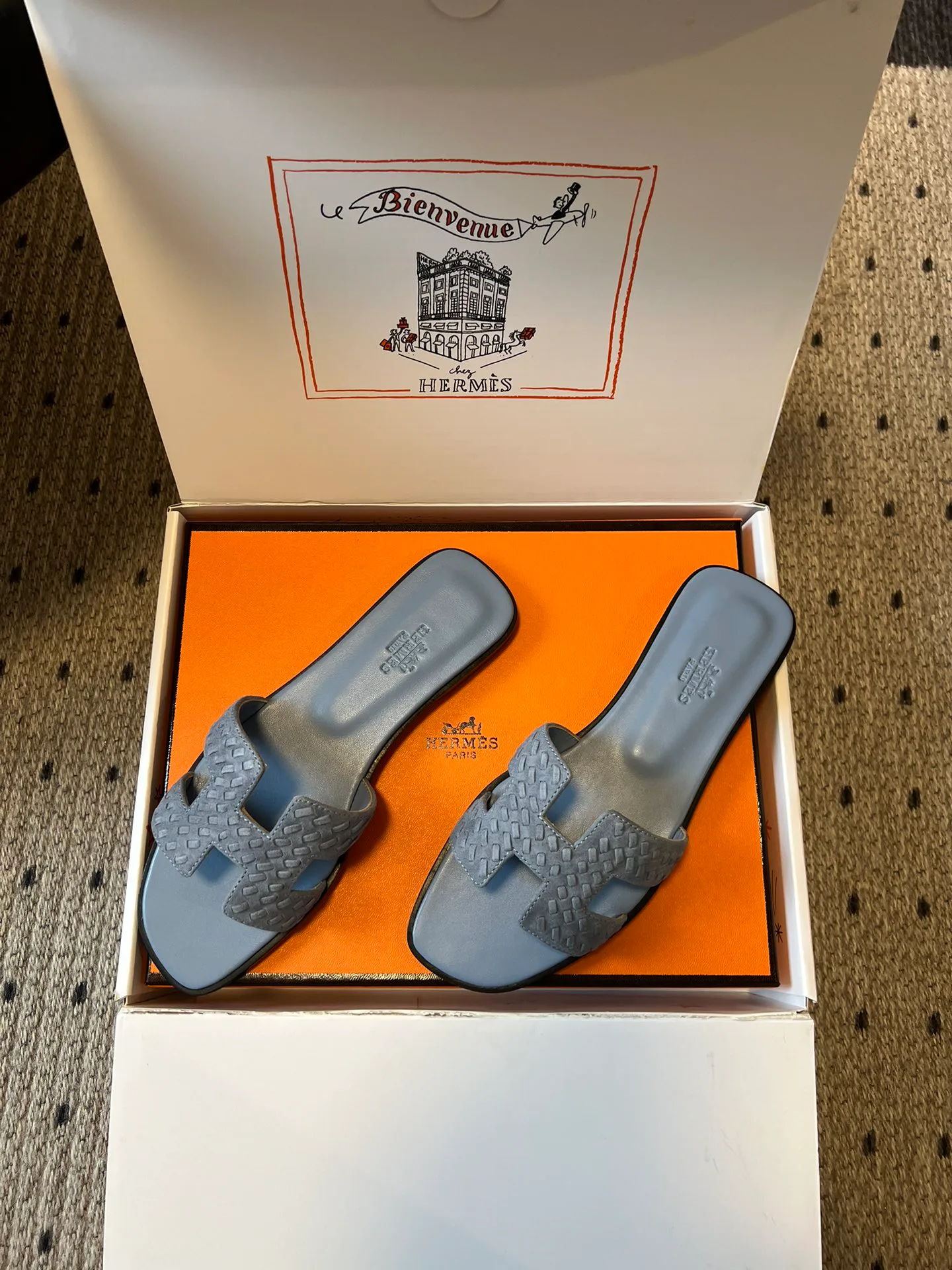 Шлепанцы Женские Hermes 11129417