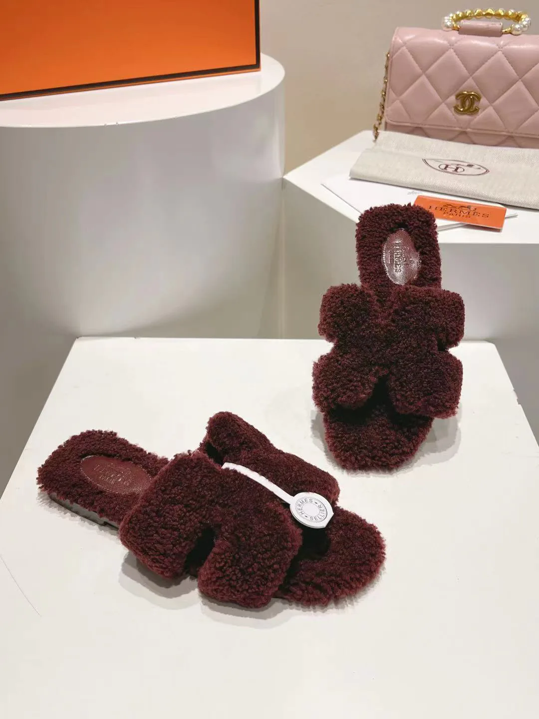Тапочки Женские Hermes 18324692